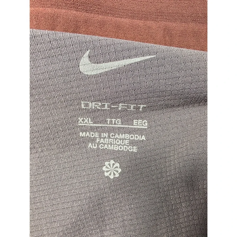 Nike Stride Running Shorts Mens 2XL Burgundy 5