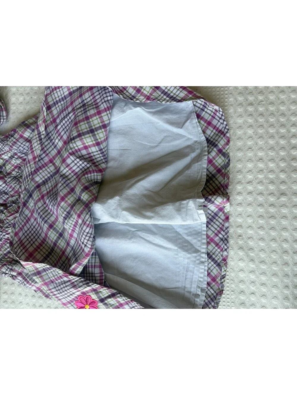 Cherokee pink plaid