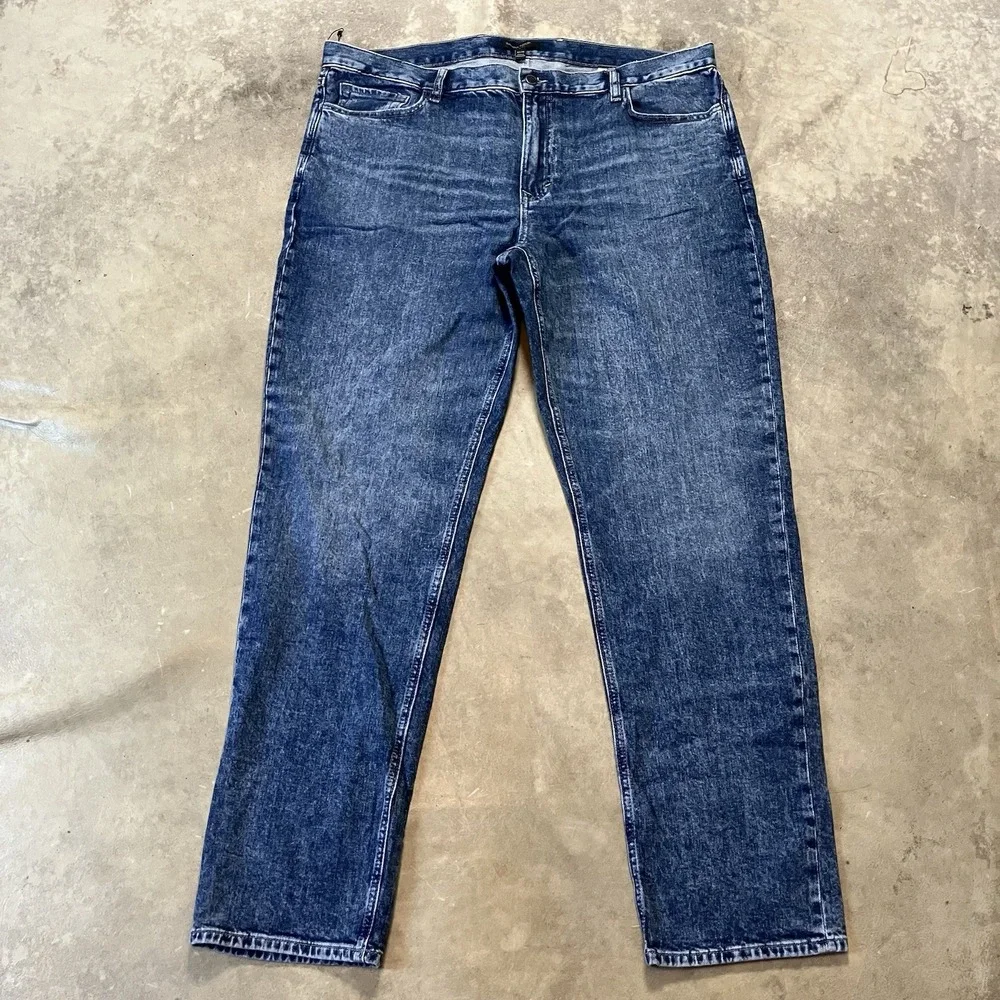Banana Republic Jeans‎ Mens Size 42X34 Blue Slim Fit Organic Light Wash Denim