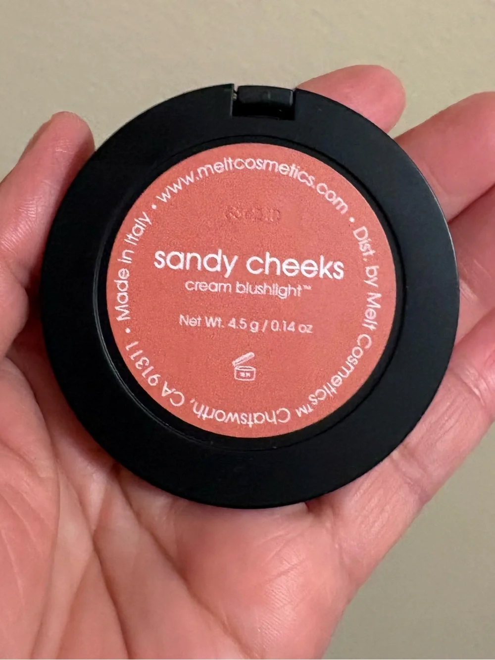 Melt Cosmetics cream blushlight