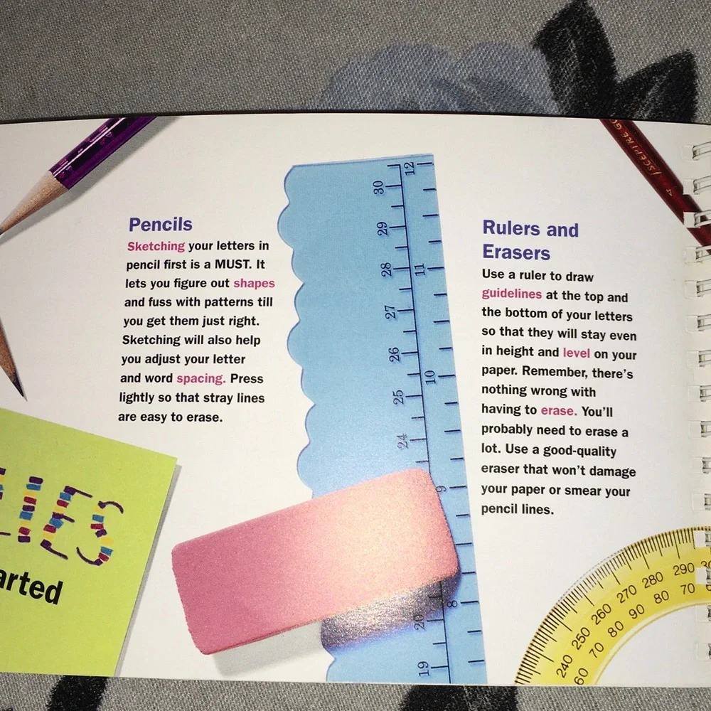 American Girl & Disney spiral bound