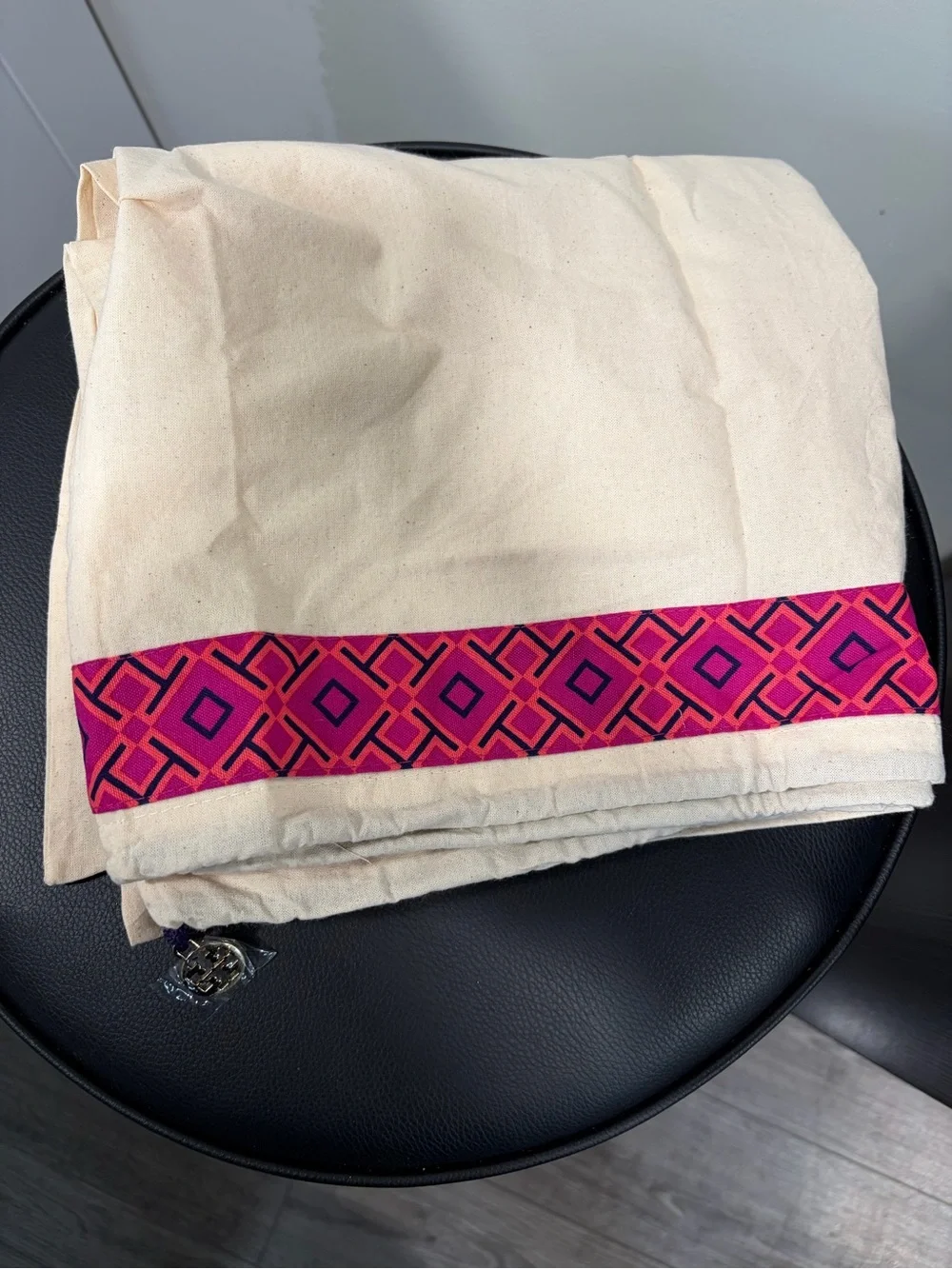 Tory Burch cream pebbled