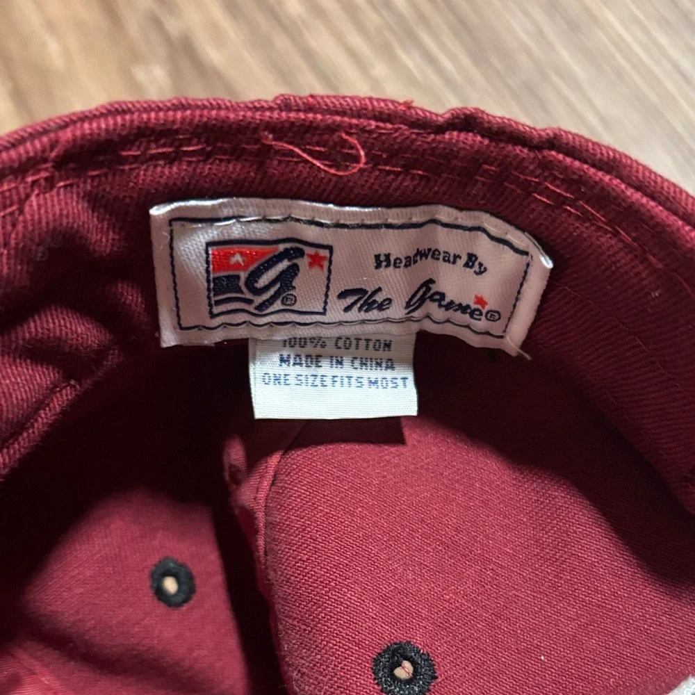 The Game maroon cap
