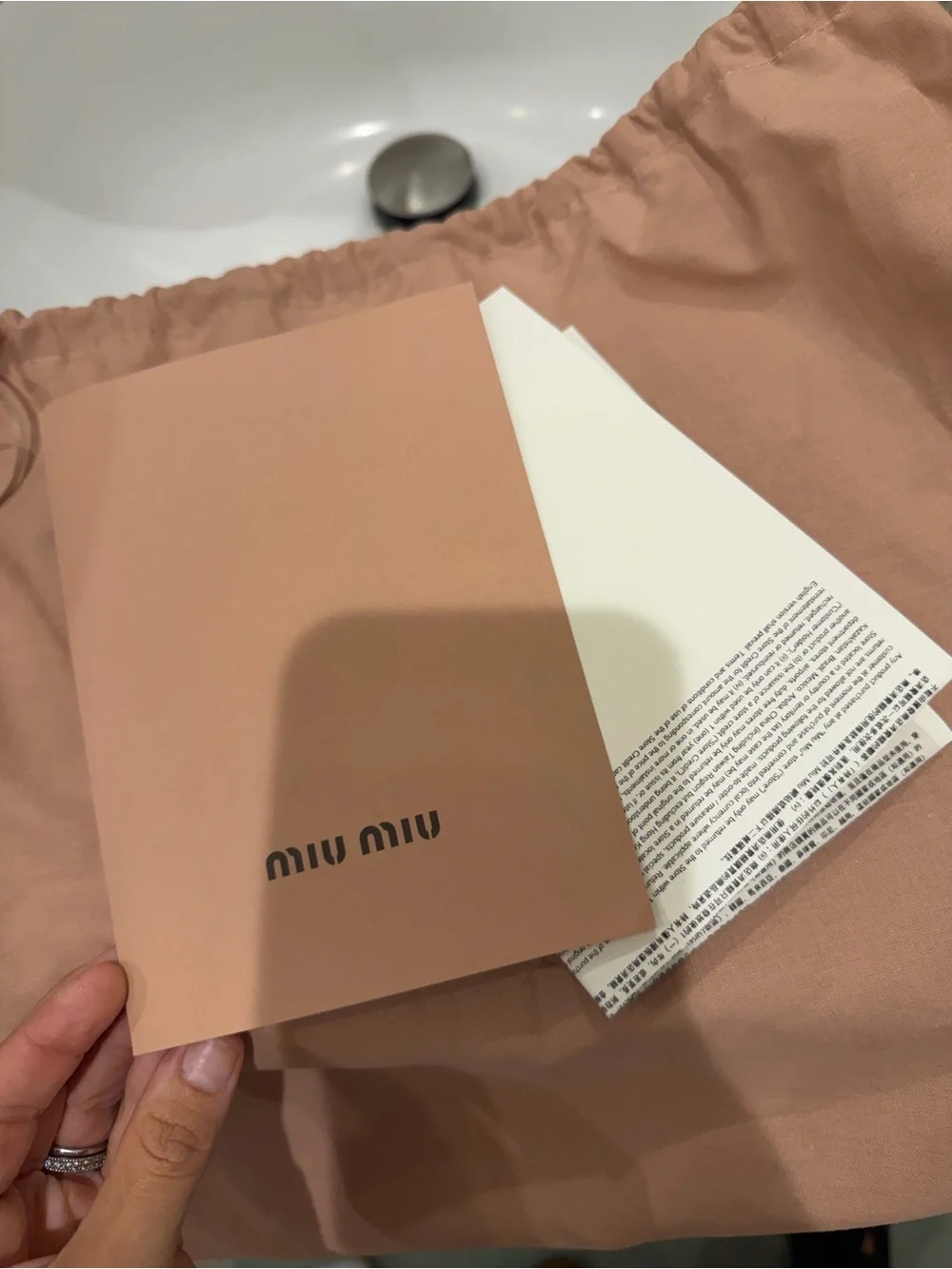 Miu Miu hand crocheted