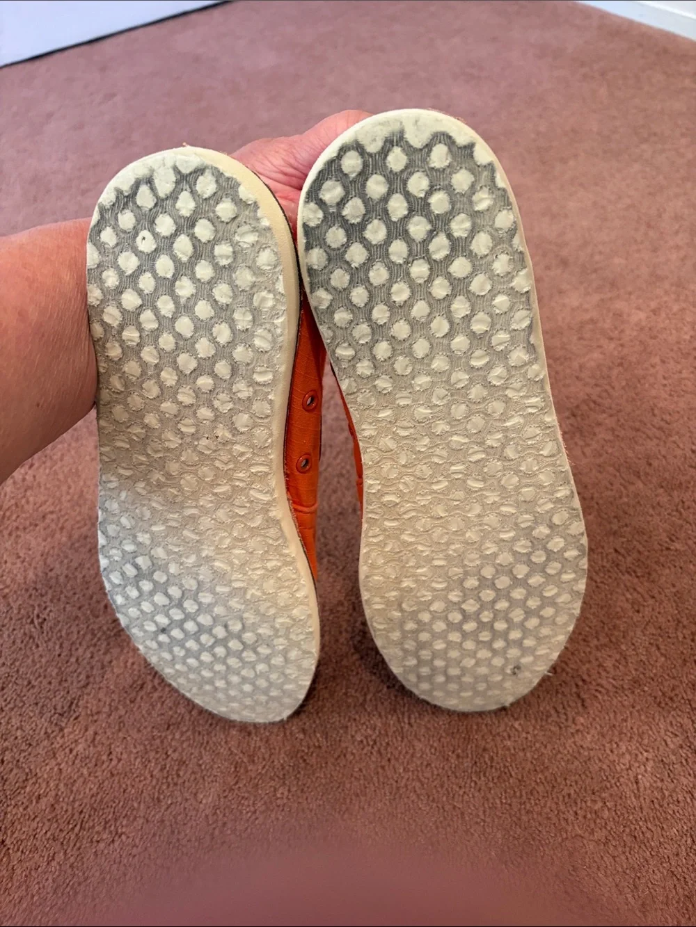 Toms bright orange