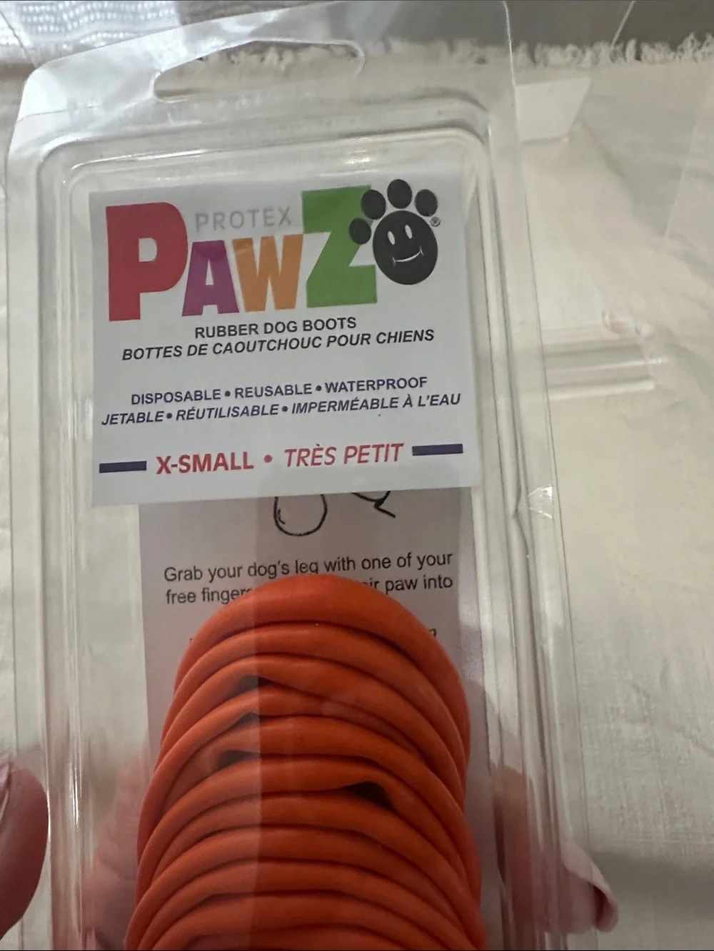 PAWZ rubber dog