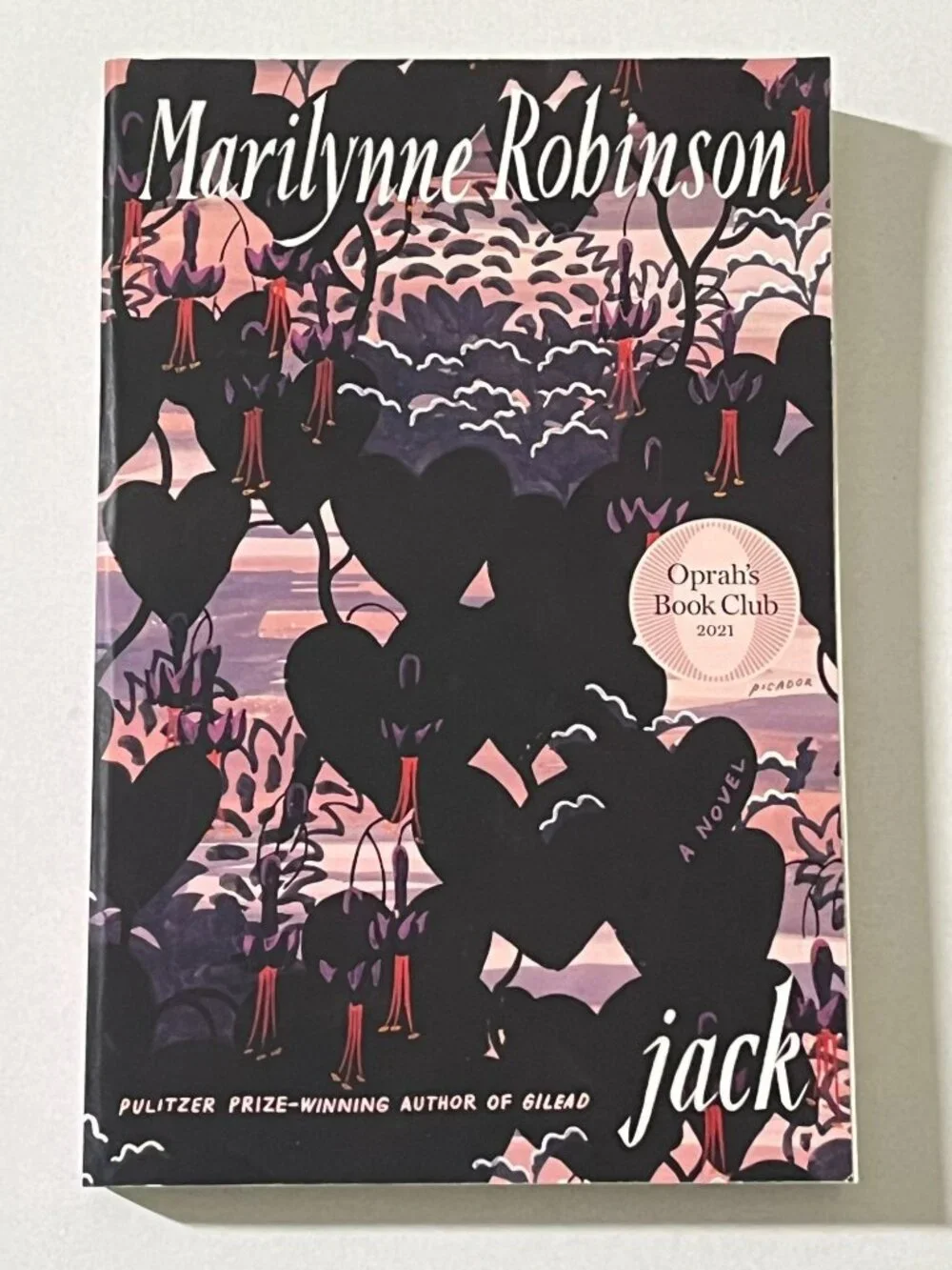 Jack by Marilynne Robinson Oprah's Book Club Paperback Literary Fiction