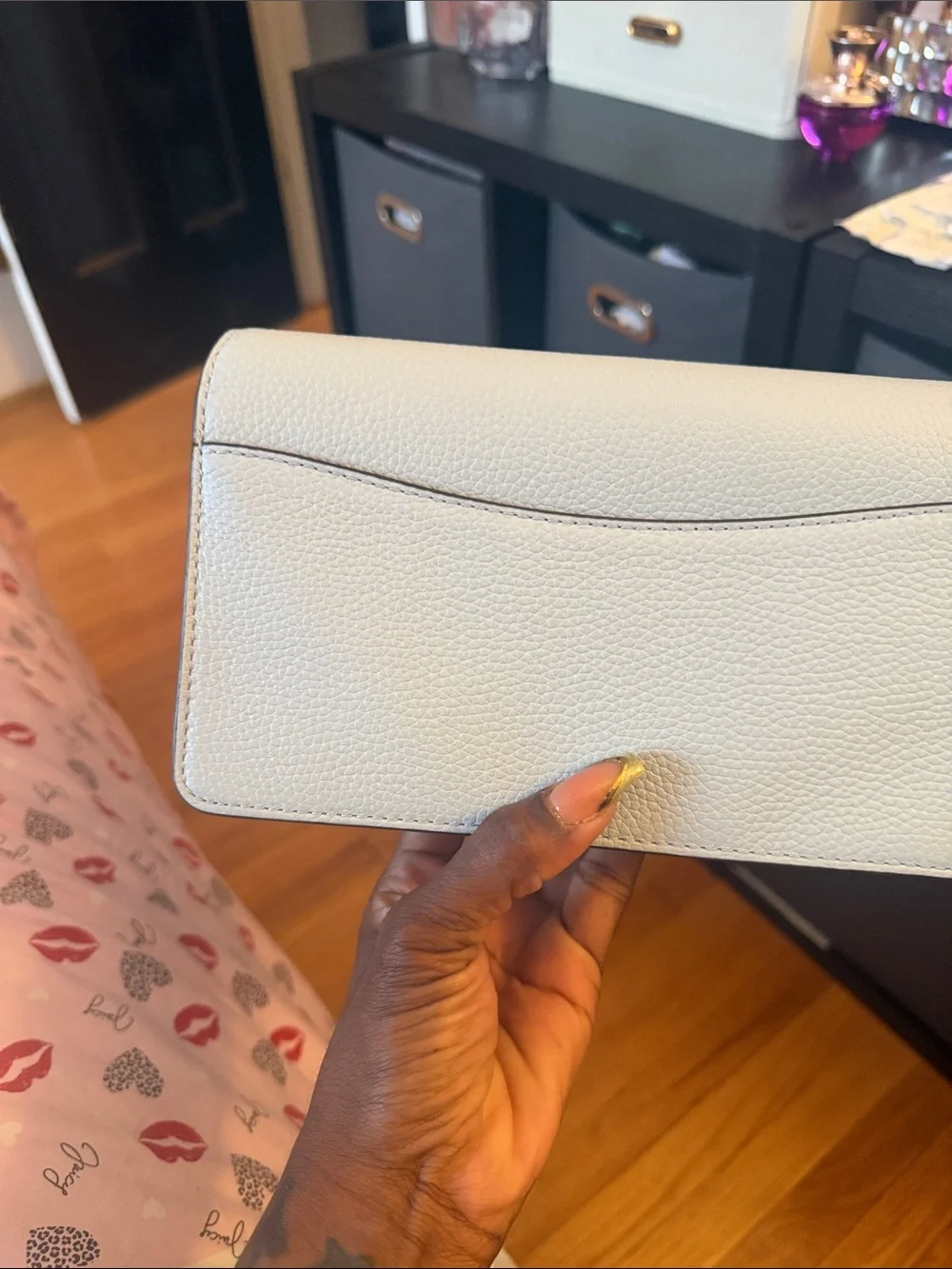 Michael Kors compact pebbled