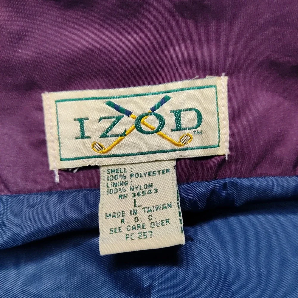 Izod please blue description