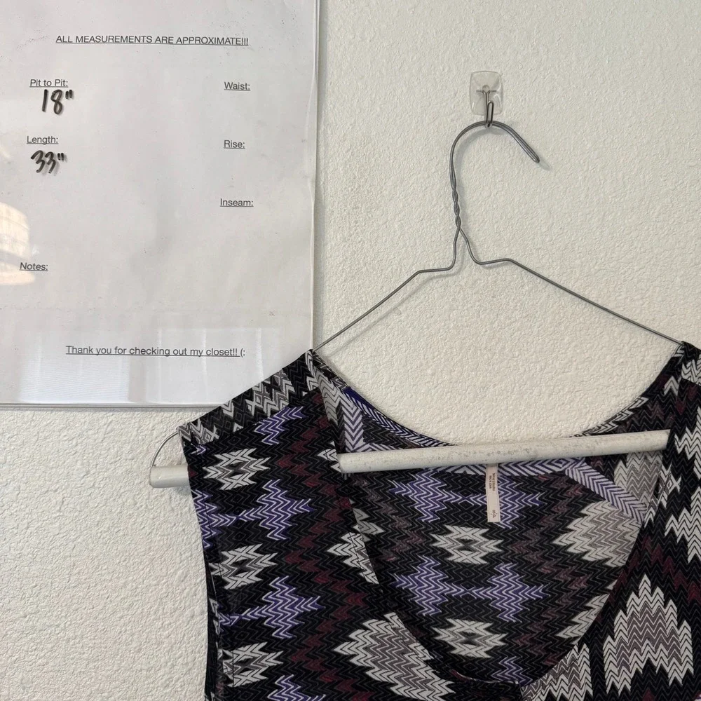 Free People measurements pit
