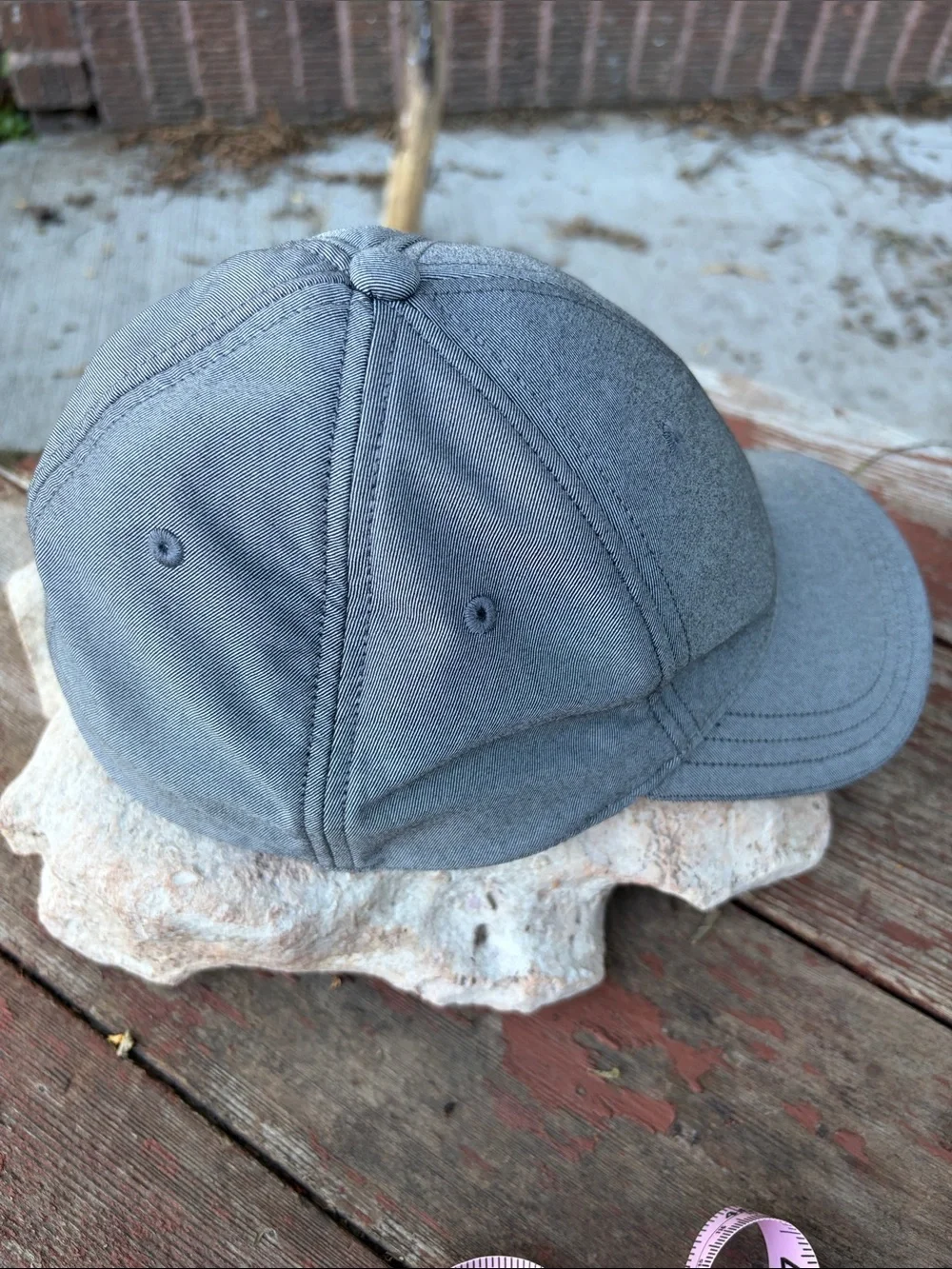 lululemon Homerun M/L Men's Heather Gray Baseball Cap