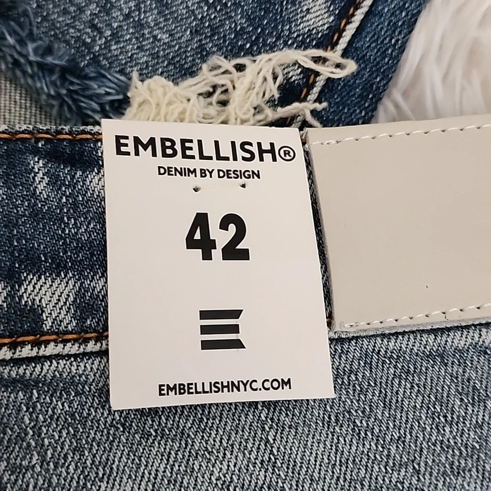 Embellish trendy blue