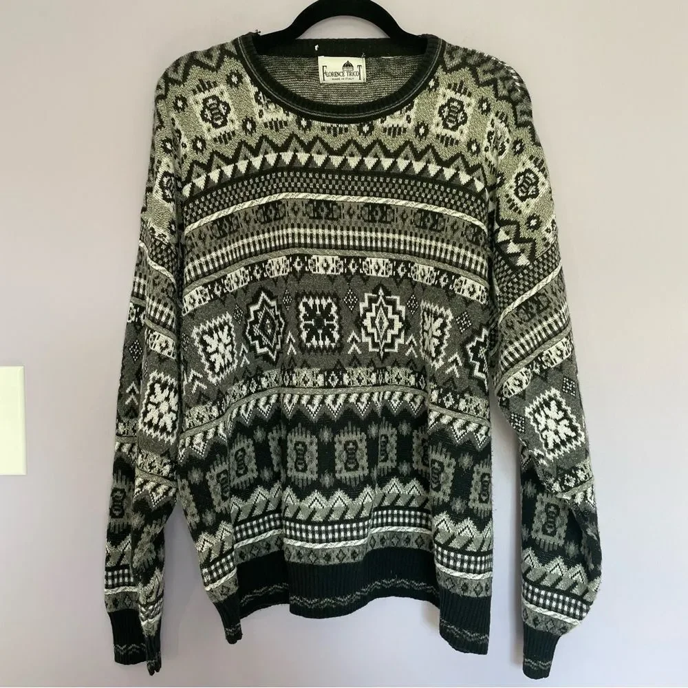 Vintage grandpa sweater