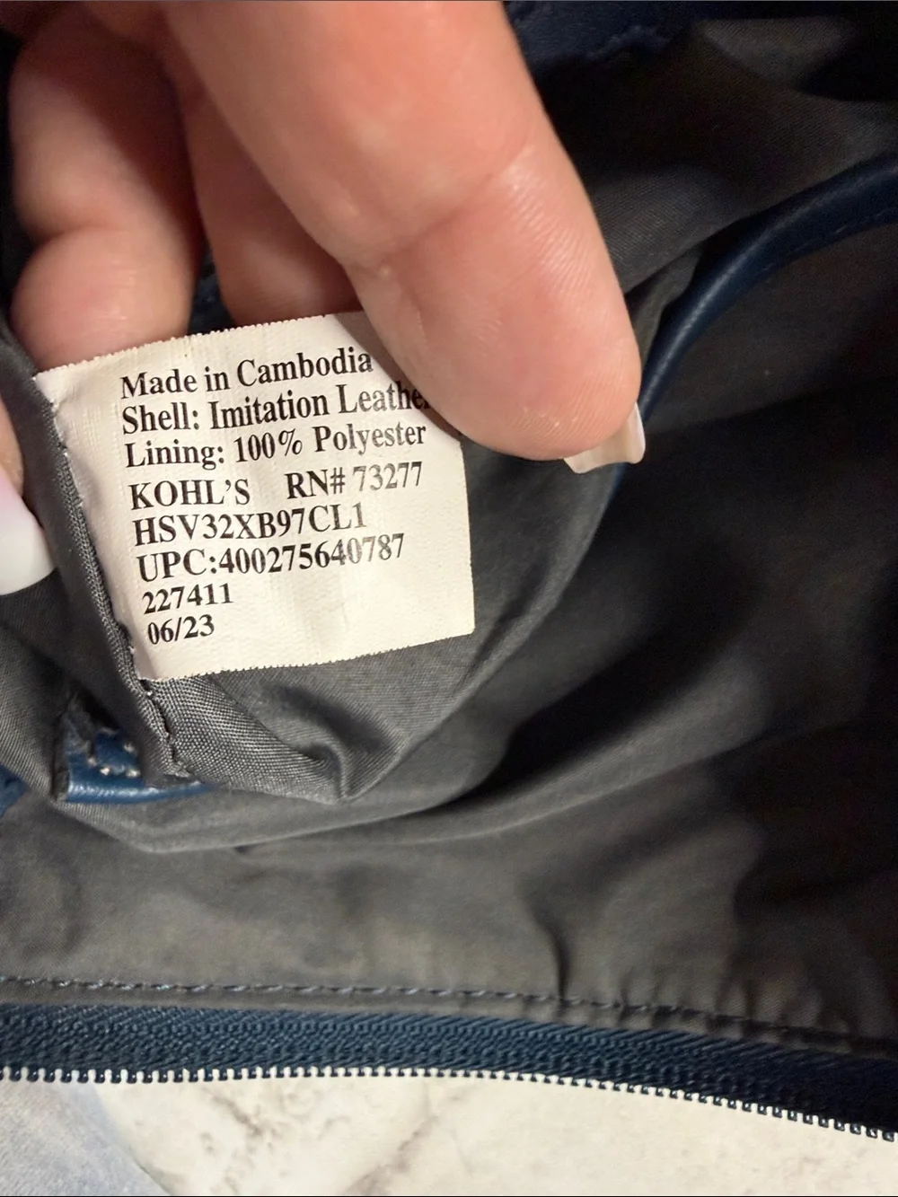 Victorias Secret sleek blue