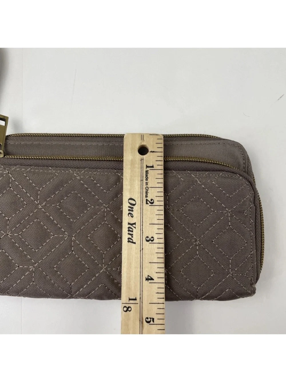 Travelon quilted wristlet