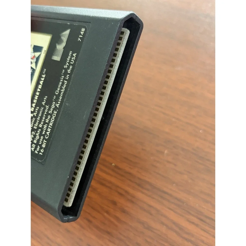 Team USA Basketball Sega Genesis Video Game Cartridge Only Tested Cleaned Works