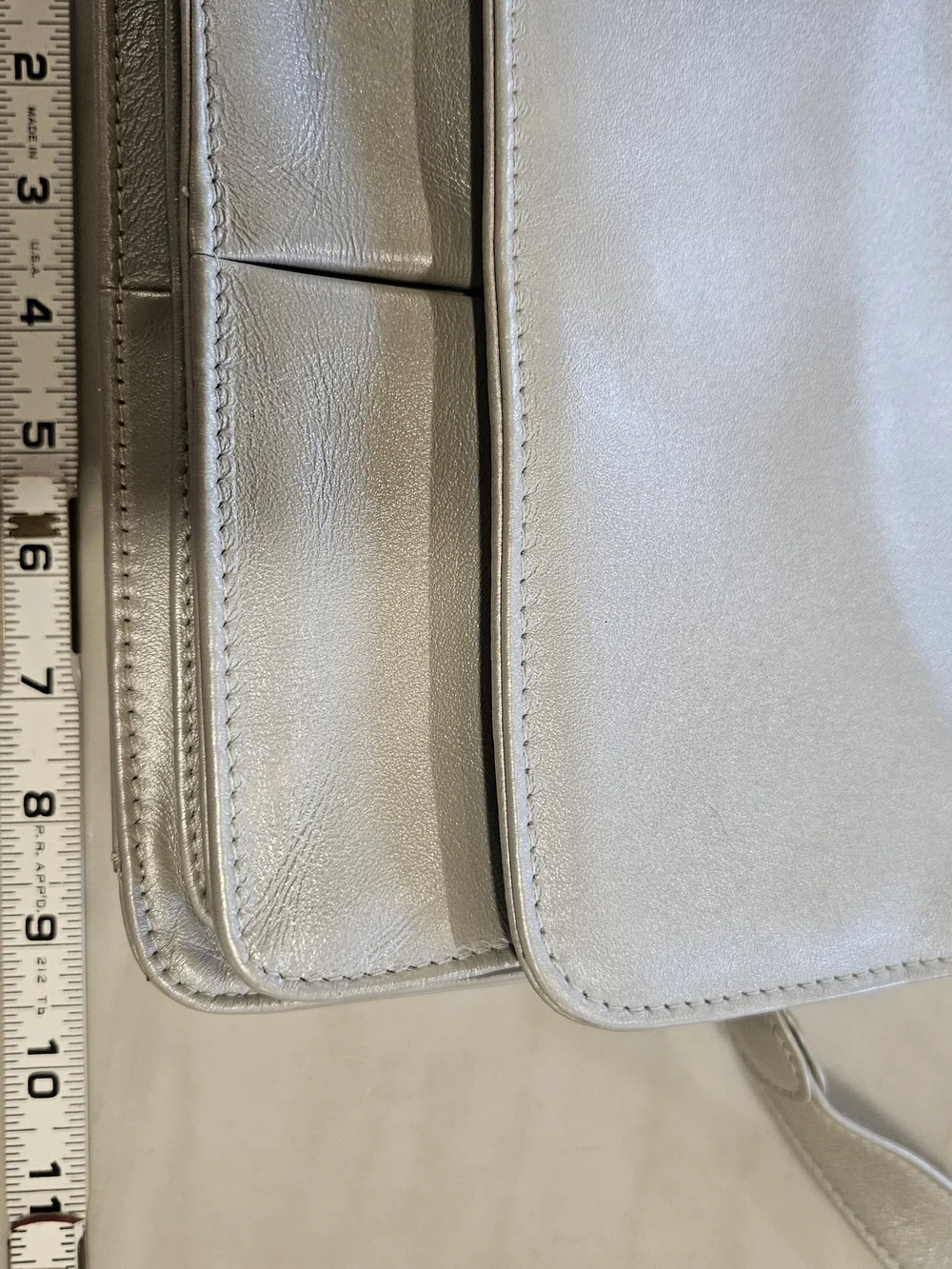 Tignanello gray leather