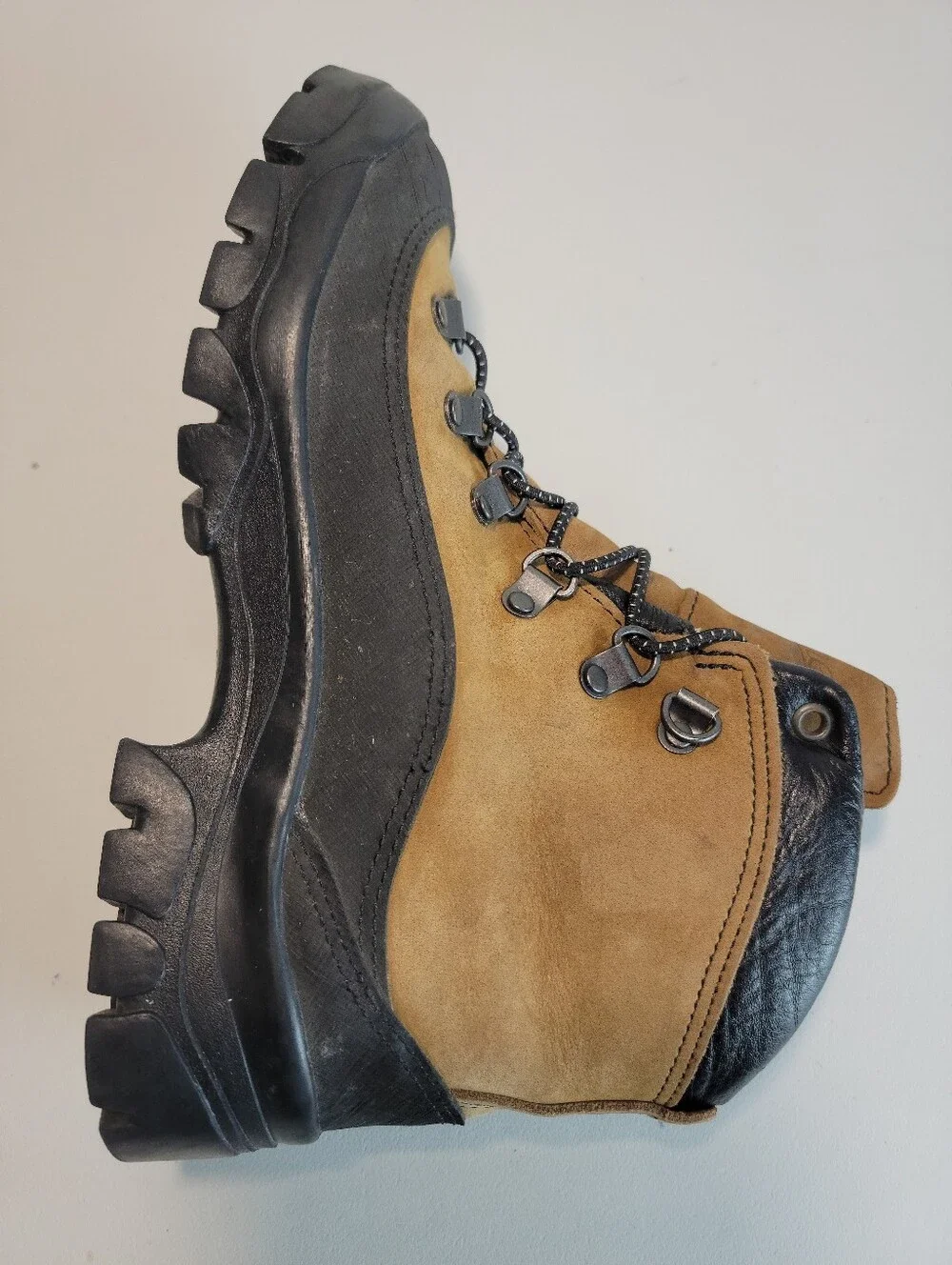 Danner Combat Hiker 43513X Boots Men's US 7 W Made In USA Vibram Sole Military
