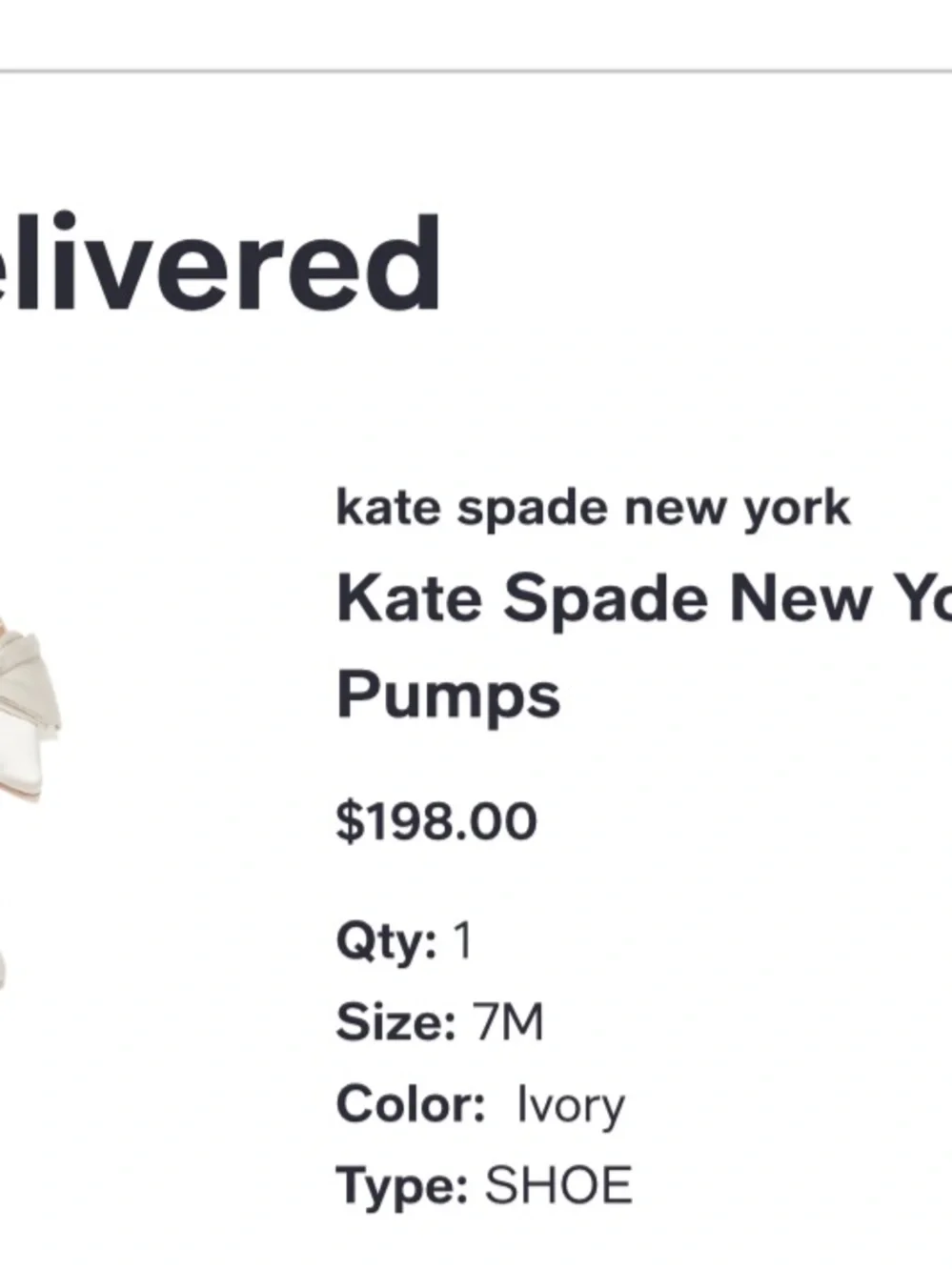kate spade chic ivory