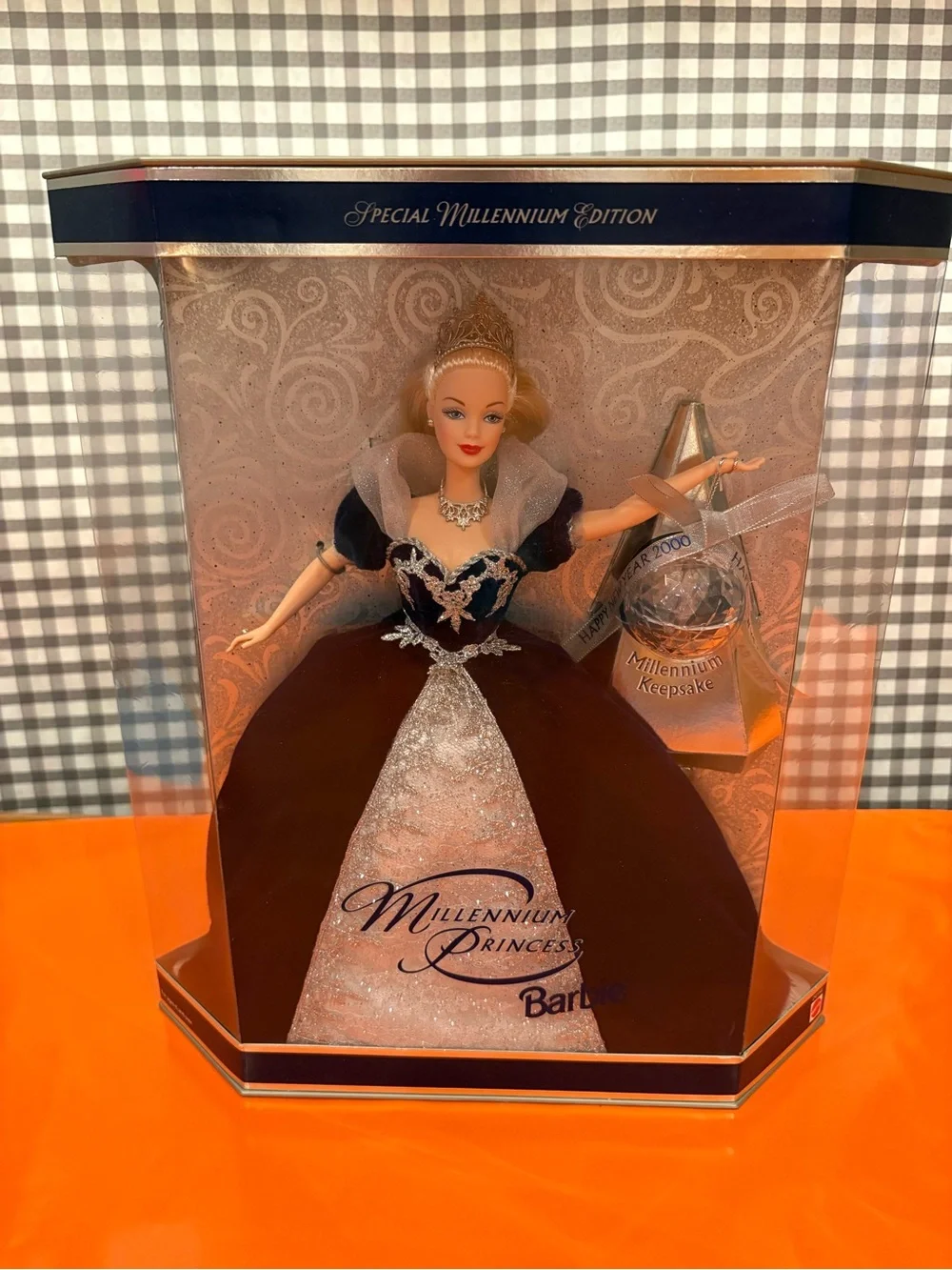 Mattel Barbie Millennium Princess Collector Edition Doll & Stand 11.5