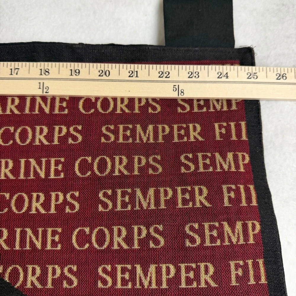 US Marine Corps Semper Fidelis Woven Wall Hanging Tapestry Pure Country Weavers