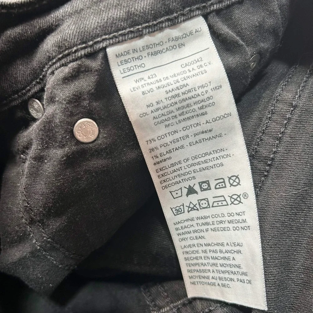 Denizen from Levis tag size
