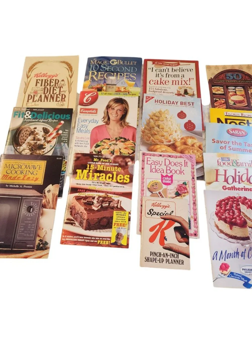 Vintage Assortment Paperback Cookbooks Kellogs campbells Nabisco Nestle