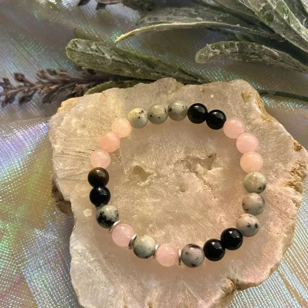 Handmade kiwi jasper