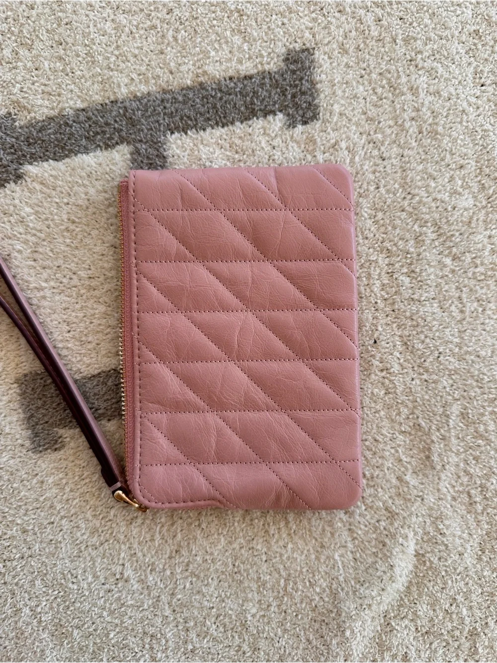 Coach quilted leather