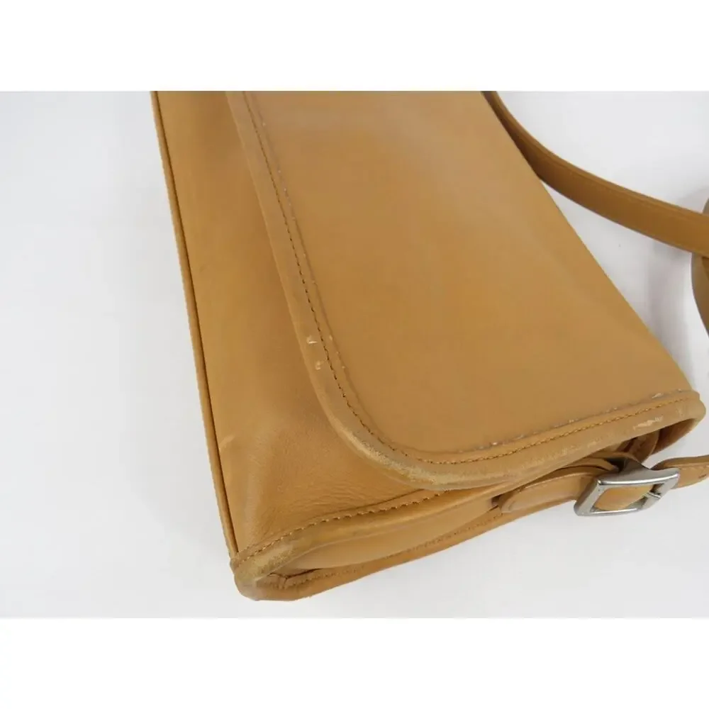 Rare Vintage Coach Glove-Tanned‎ Leather Messenger Bag – Made in Costa Rica