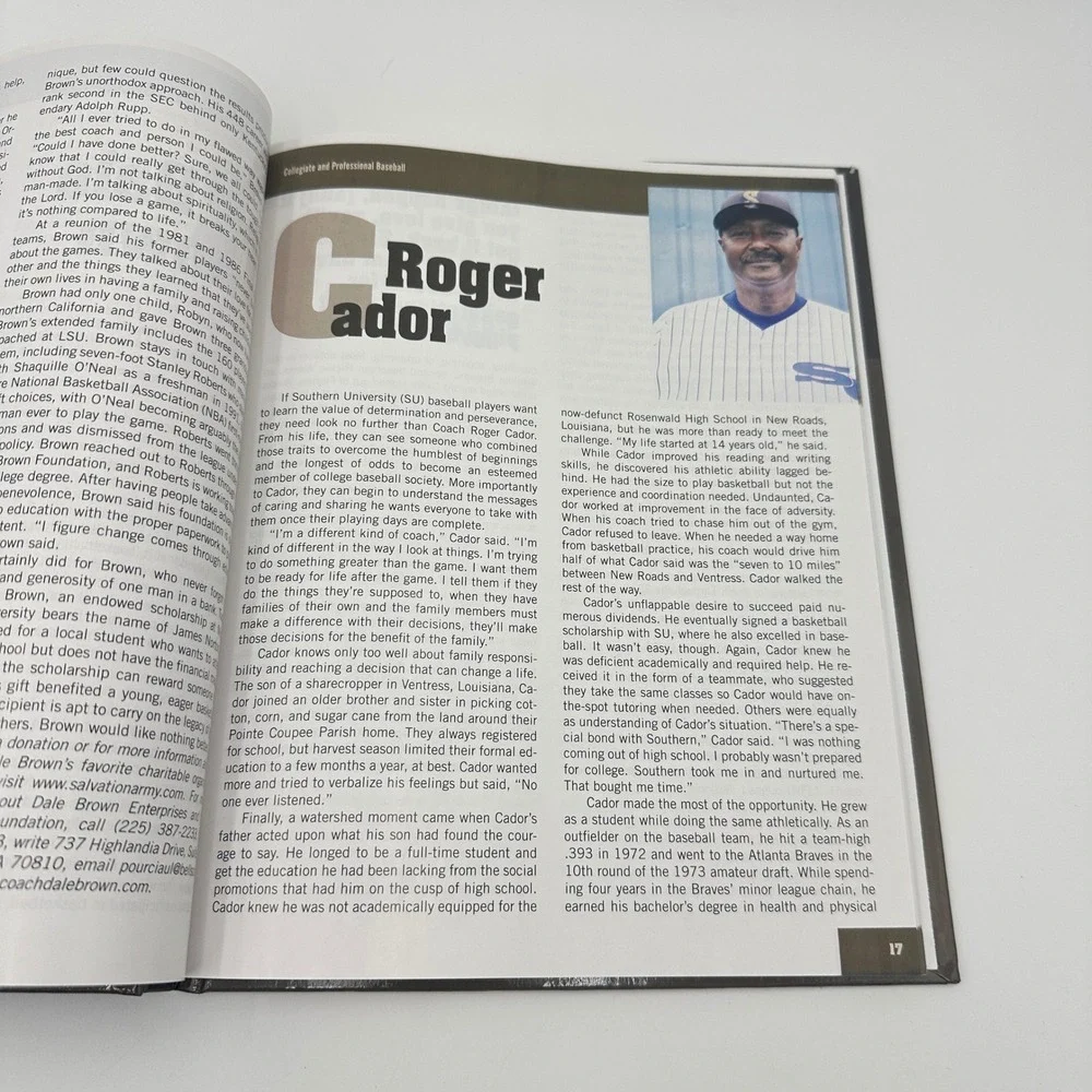 Louisiana Sports Legends and Heroes: Leaving A Legacy Book Hardcover BIC Media