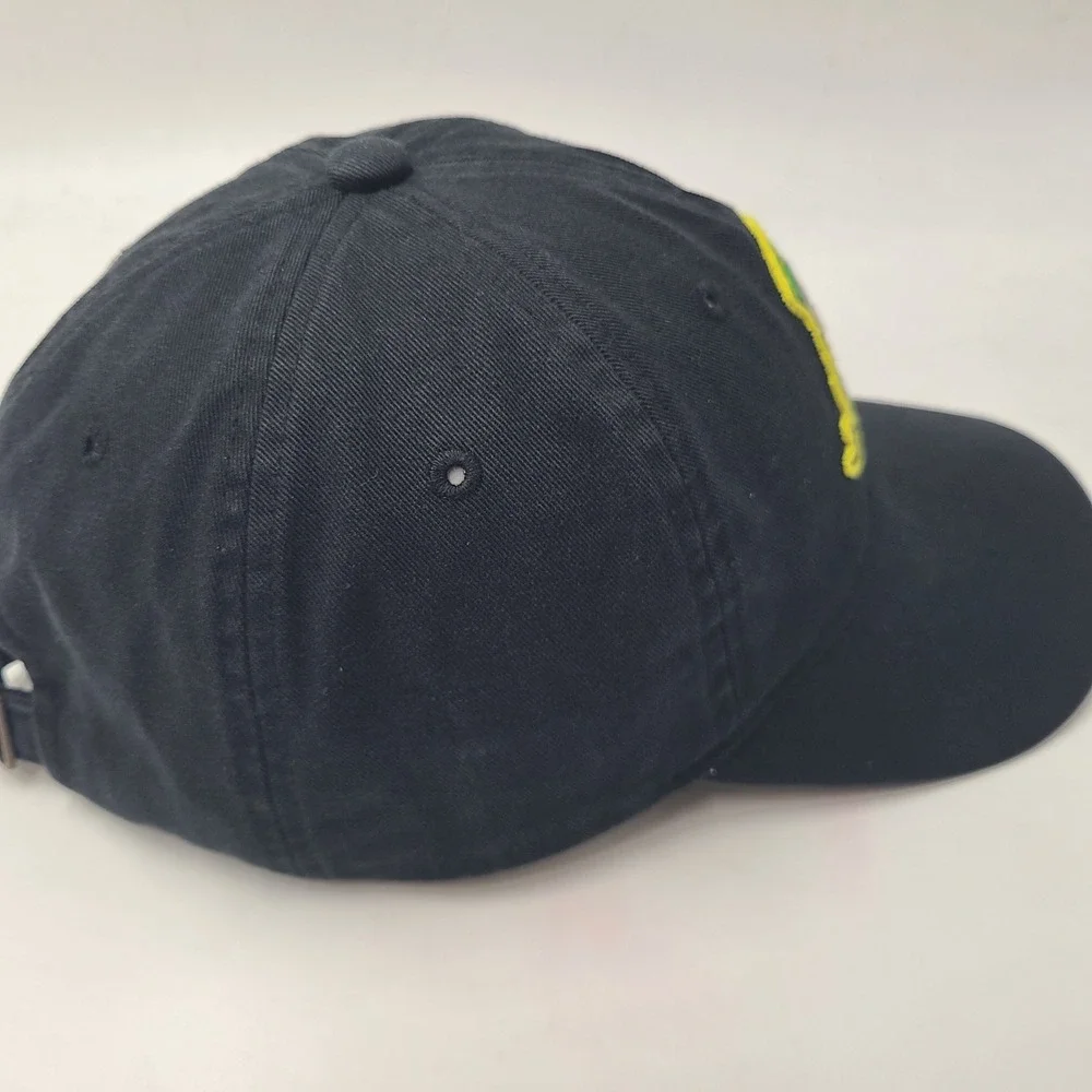 Oregon Ducks Hat Strapback Zephyr Black NCAA University‎ Puddles Mascot Logo Men