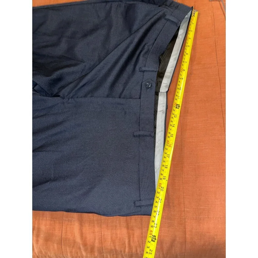NWT Michael Kors Matisse Mens Blue Dress Pants 48W x 30L