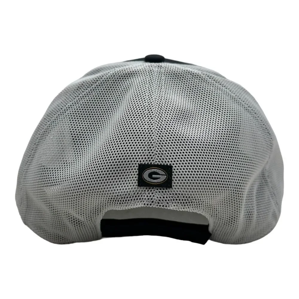 47' Green Bay Packers Hat Navy Flag Fill Trucker BRRR‎ Adjustable Strapback Cap
