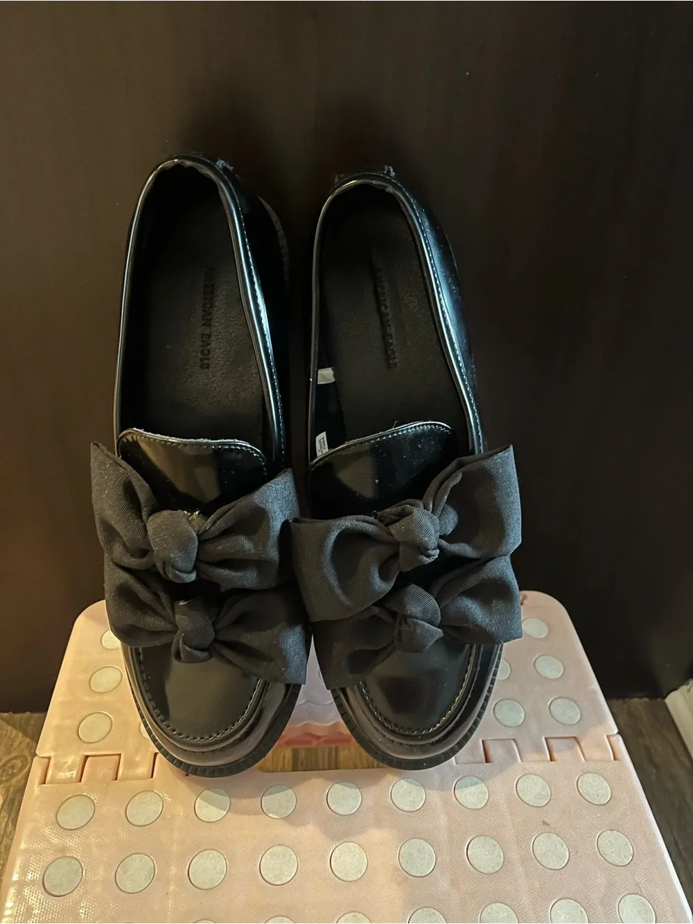 Banana Republic shiny polished