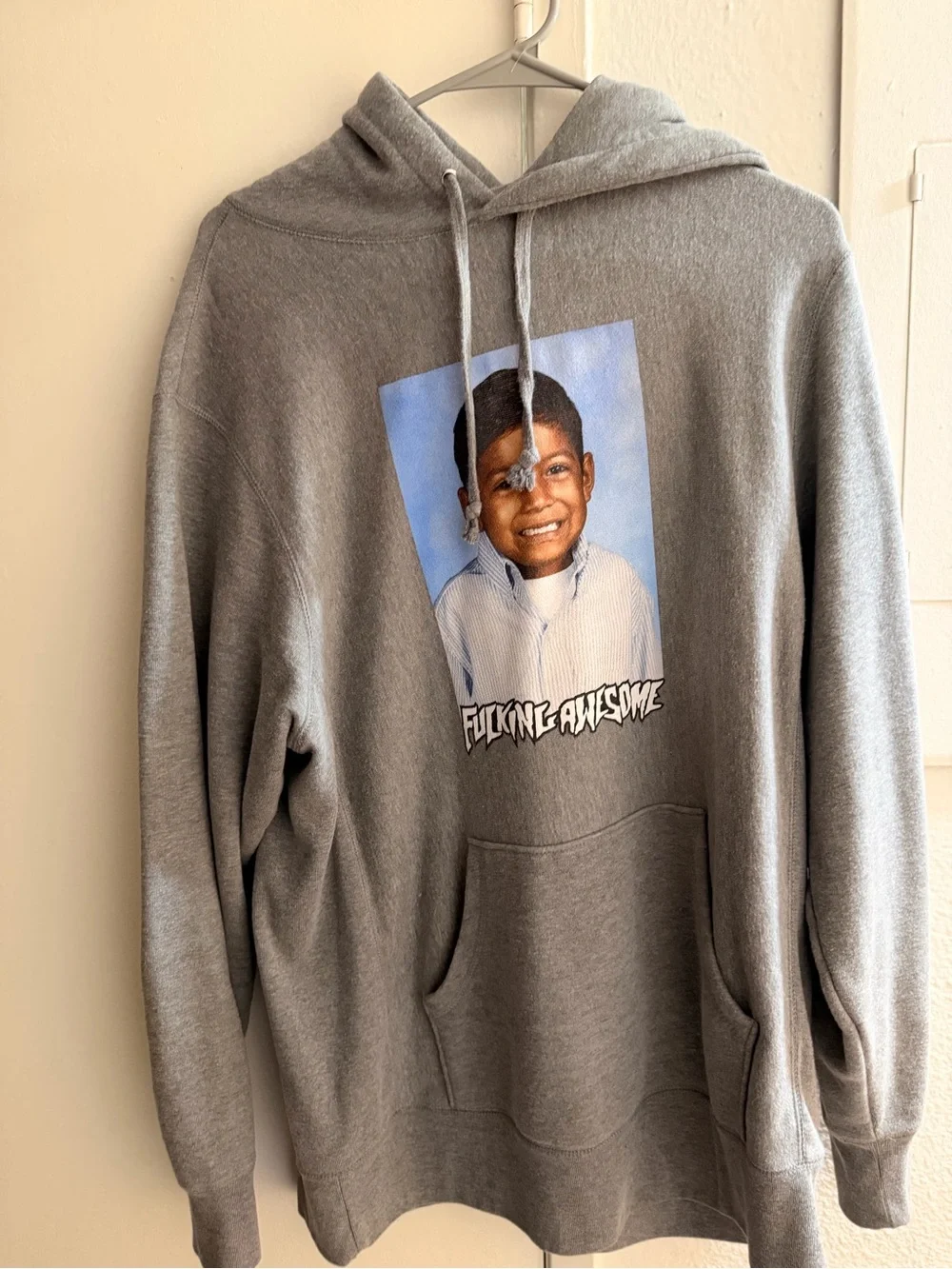 FA gray pullover