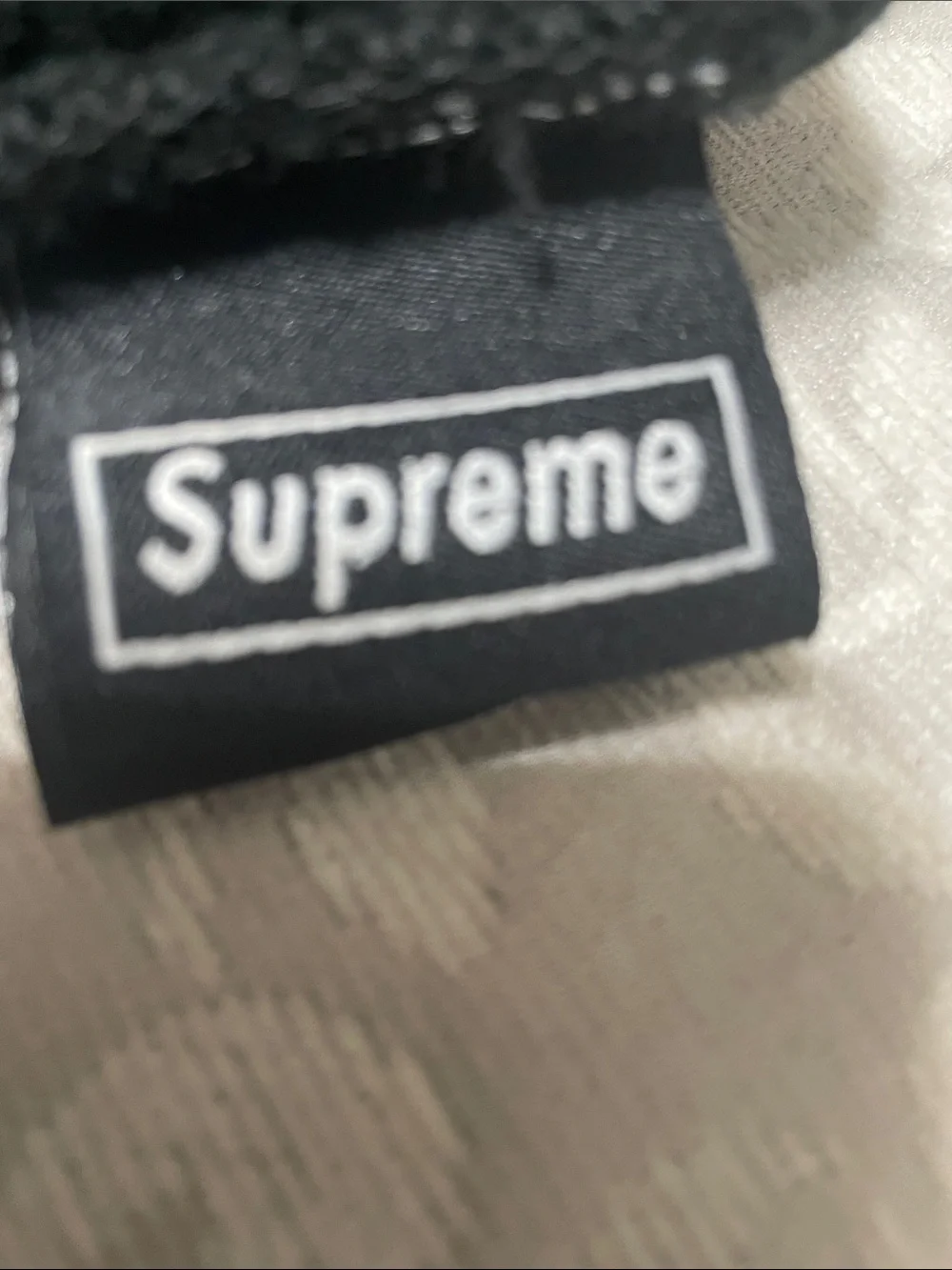 Supreme black knit