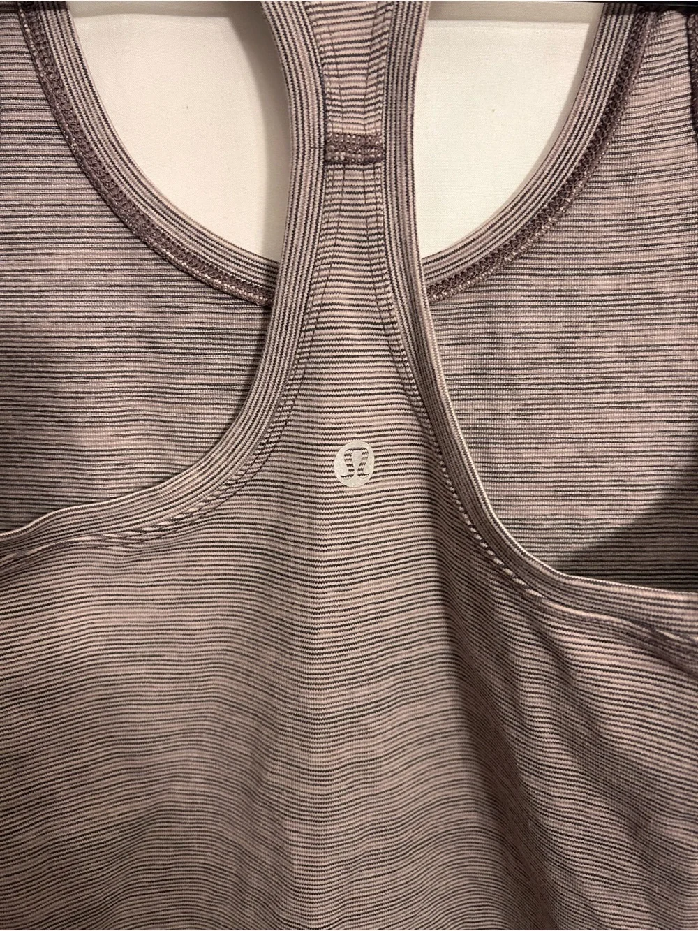 lululemon athletica Mauve Heather Racerback Tank