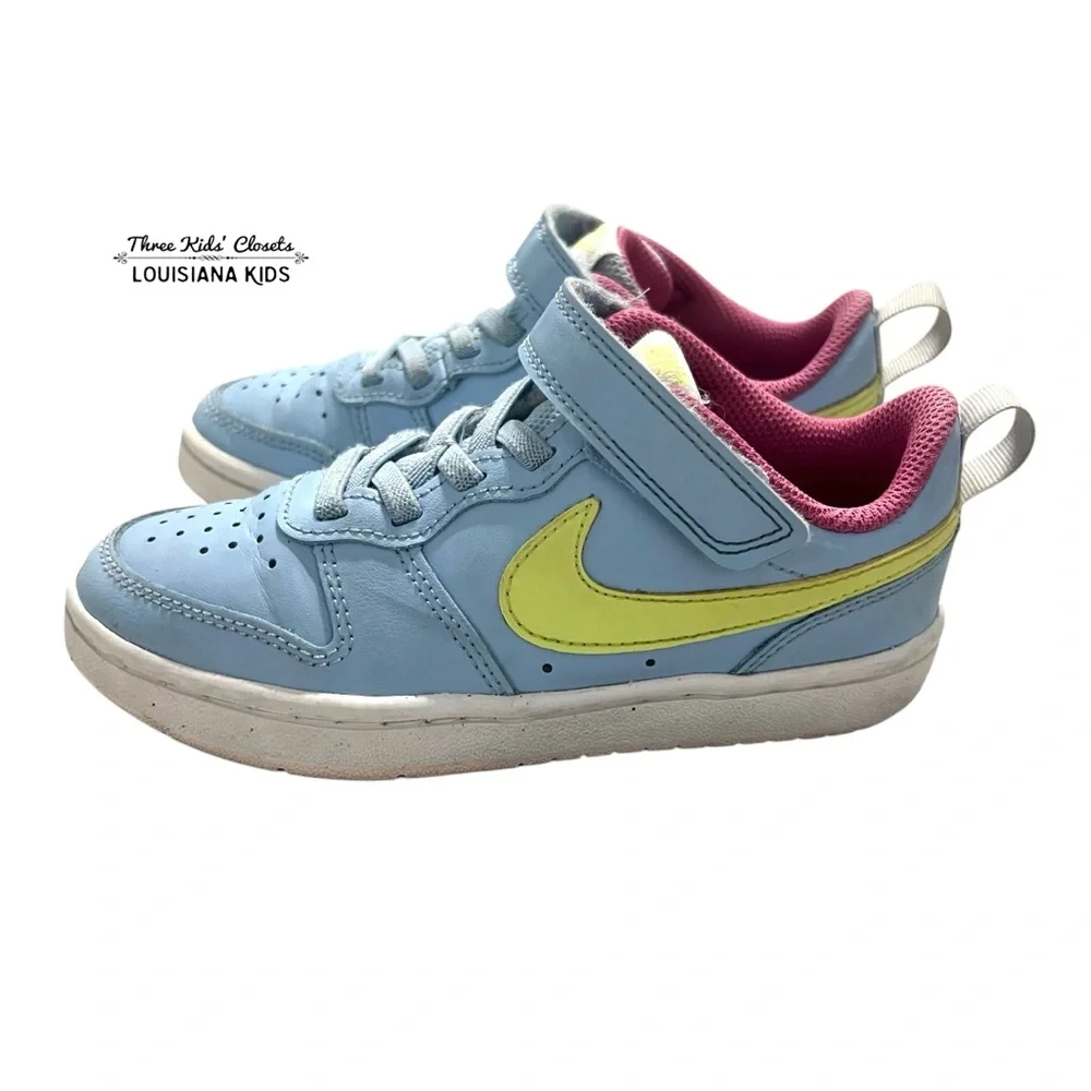 Nike 12C Kids Court Borough Low 2 Multicolor Sneakers