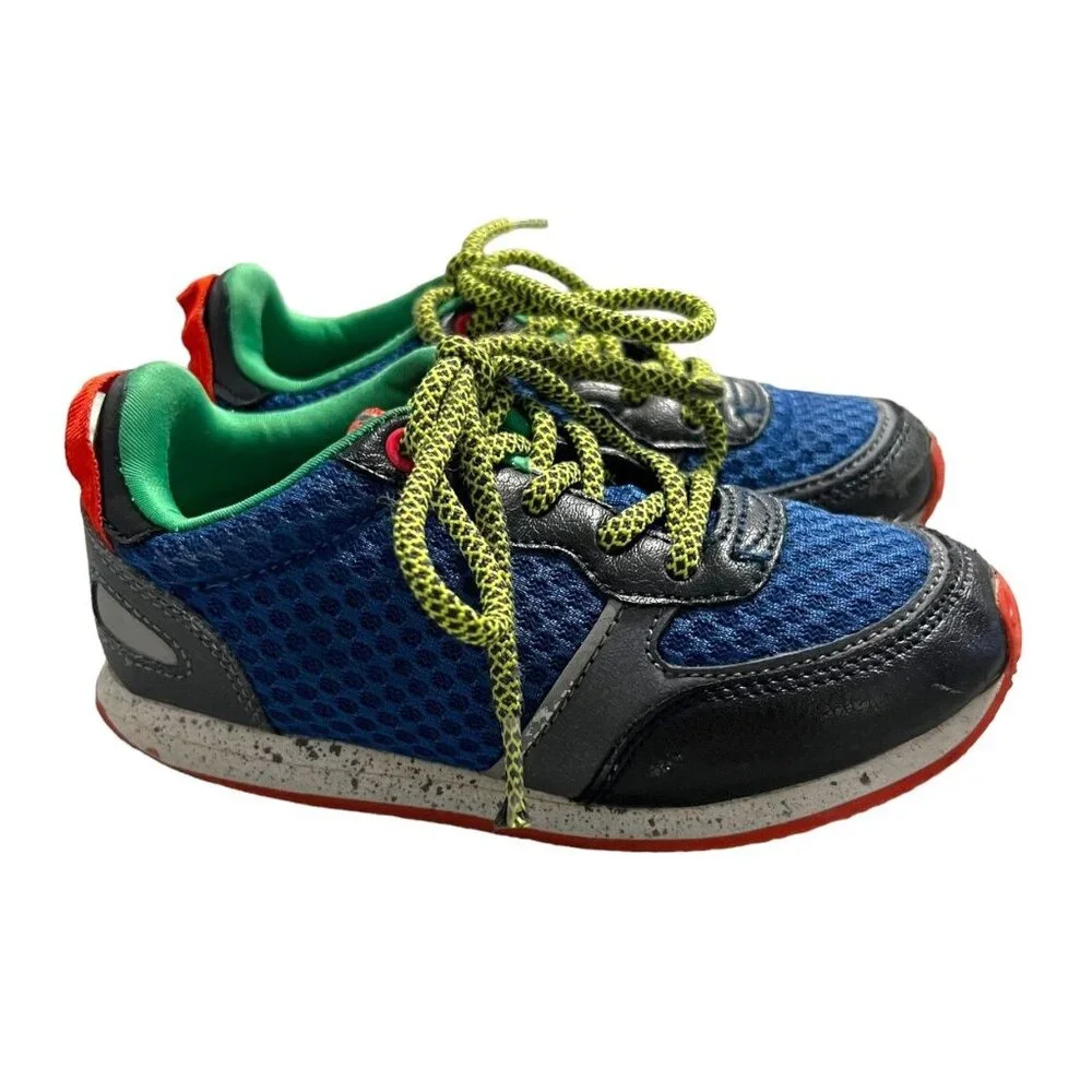 Hanna Andersson Sz 11M Johann Sneakers Shoes Primary Colors