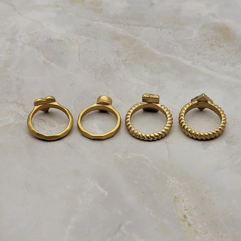 N/A fashion rings