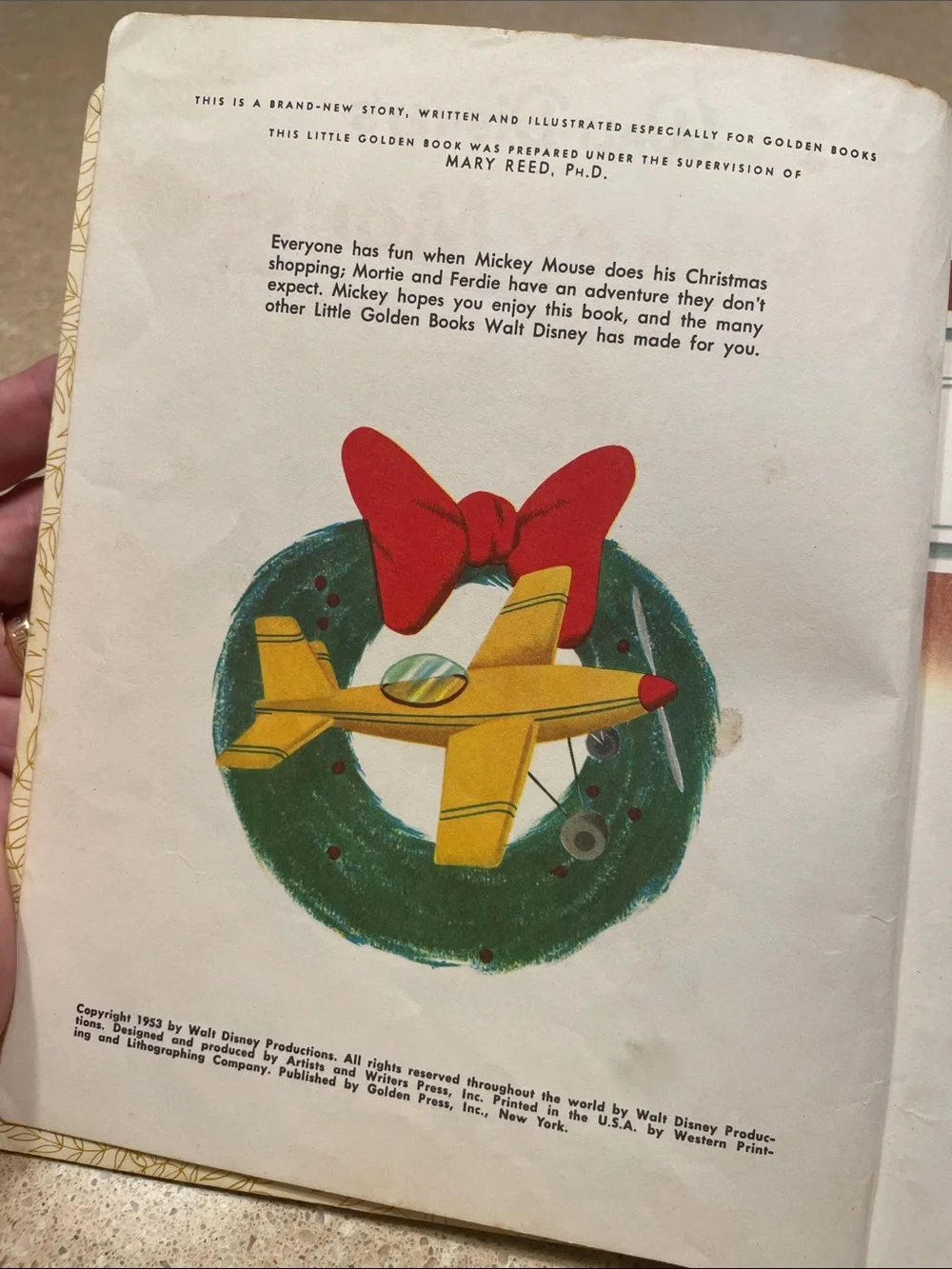 Little Golden Book classic walt