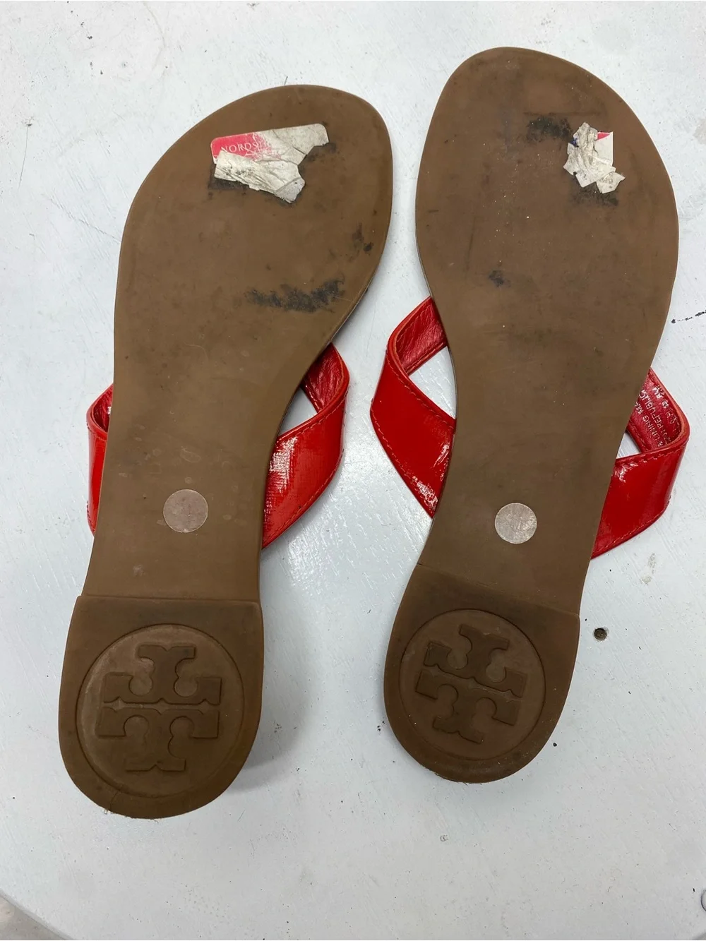 Tory Burch glossy red