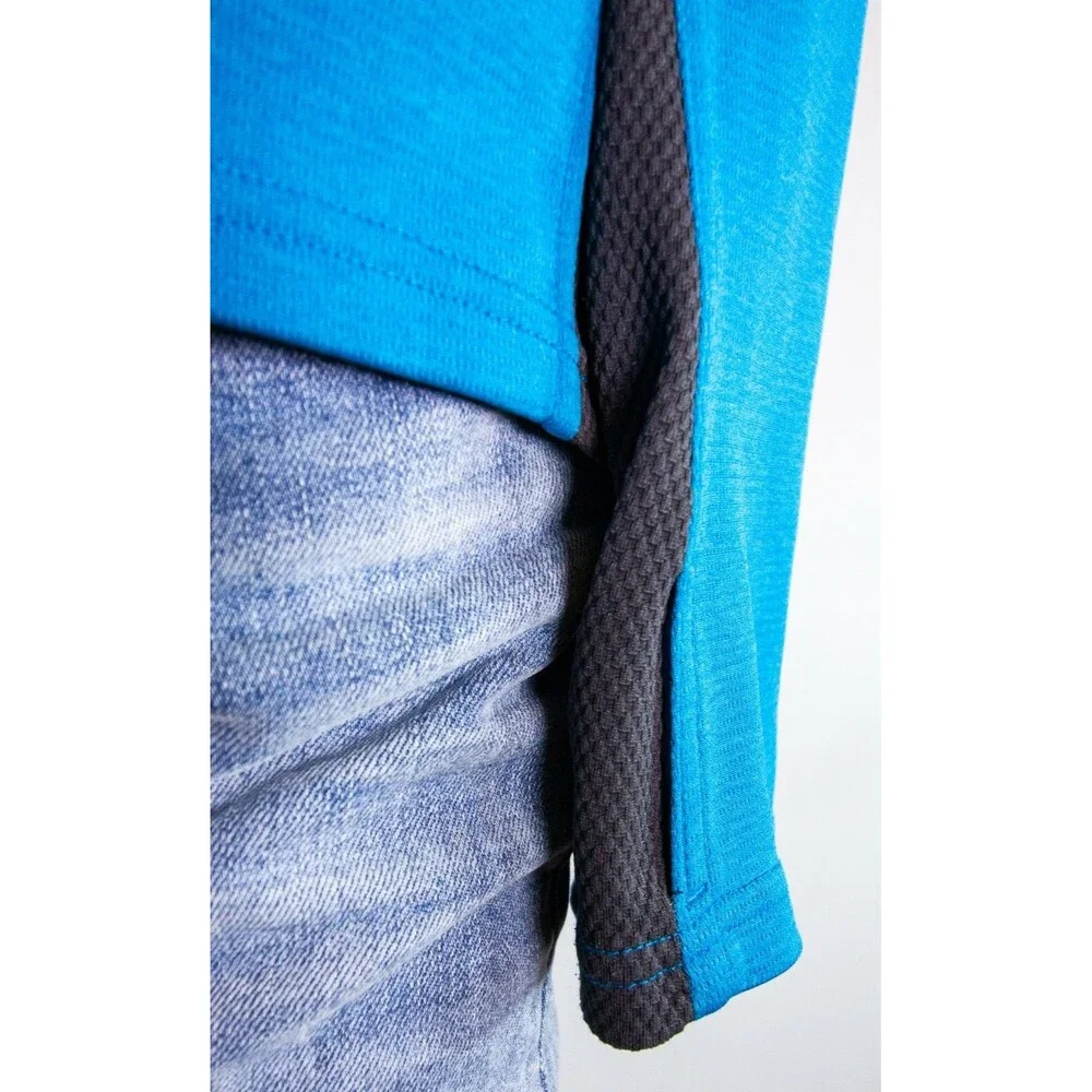 The North Face Blue Performance Top Long Sleeve Mens Size M