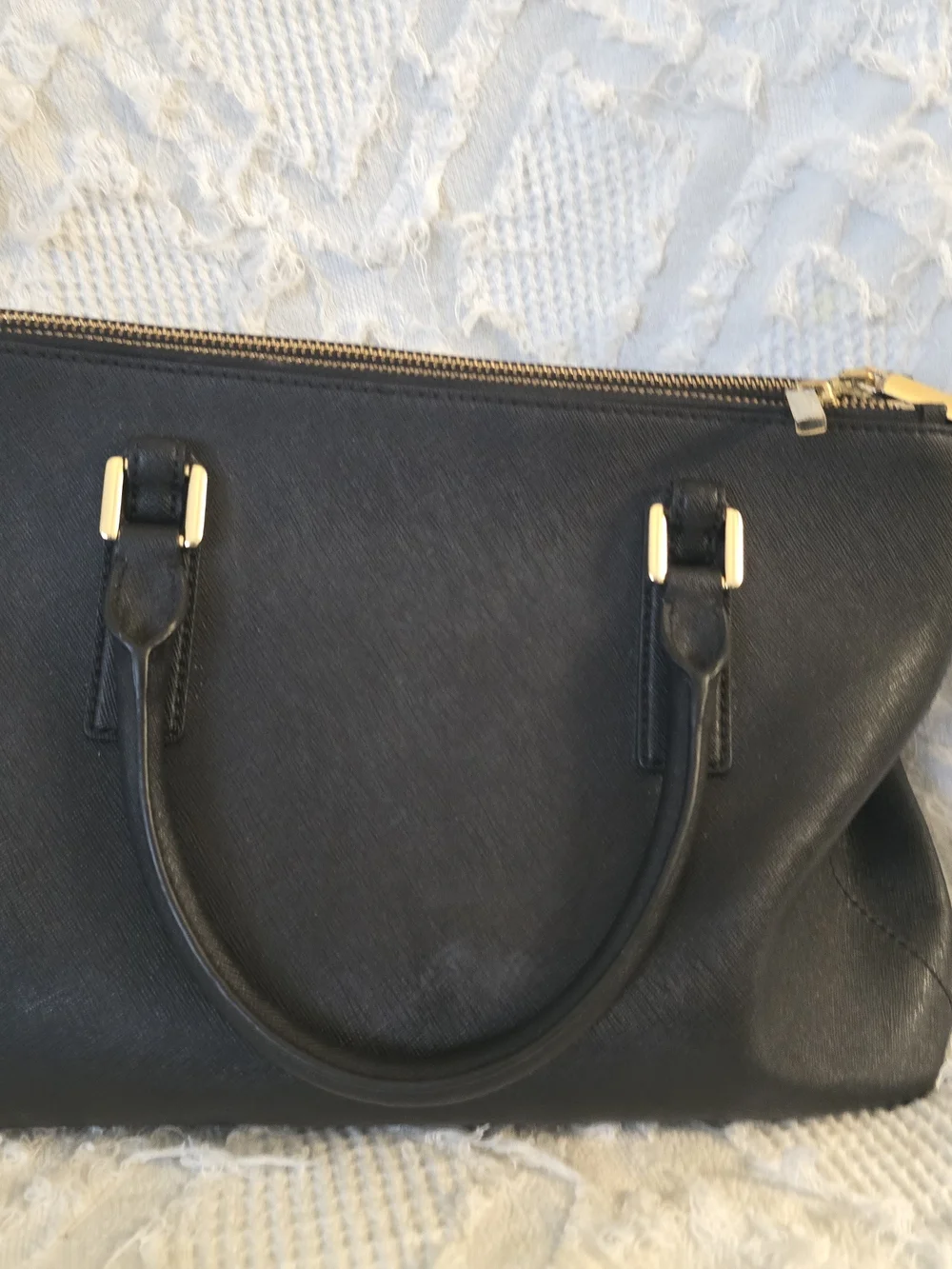 Tory Burch structured saffiano