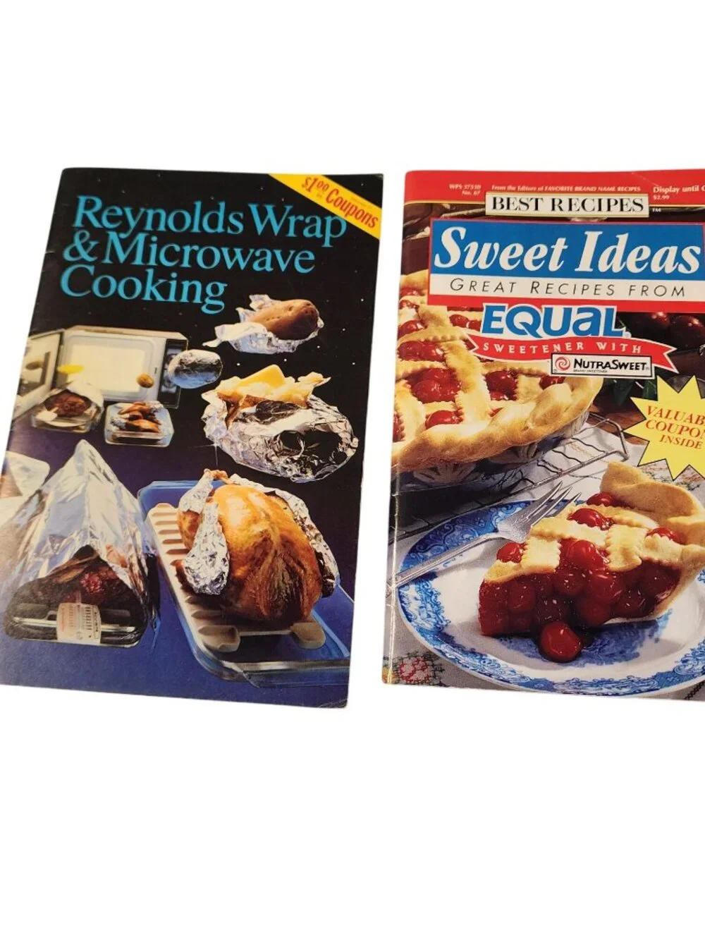 Vintage assortment Cookbooks Muffins Mint Southern Living Equal