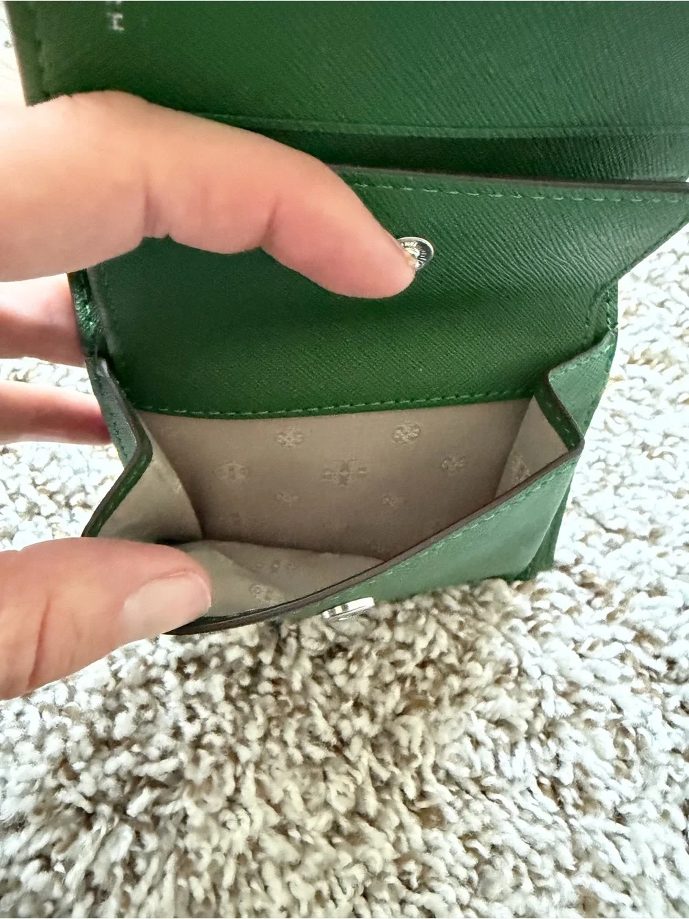 Tory Burch compact leather