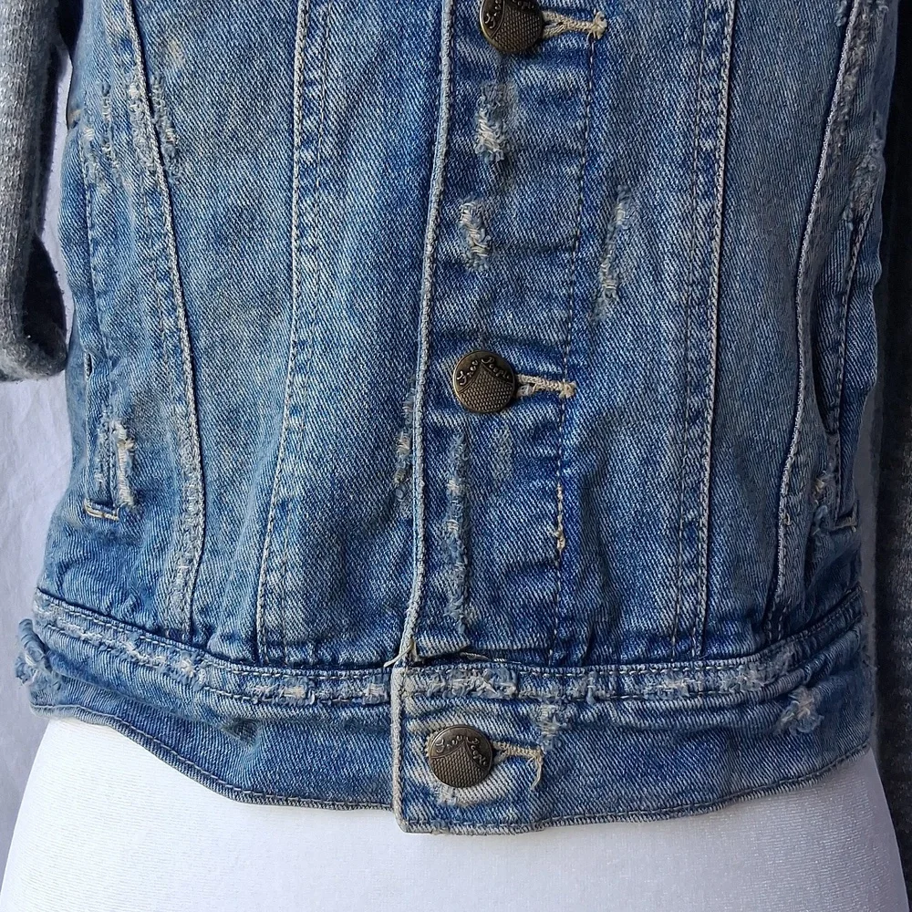 Free People distressed denim