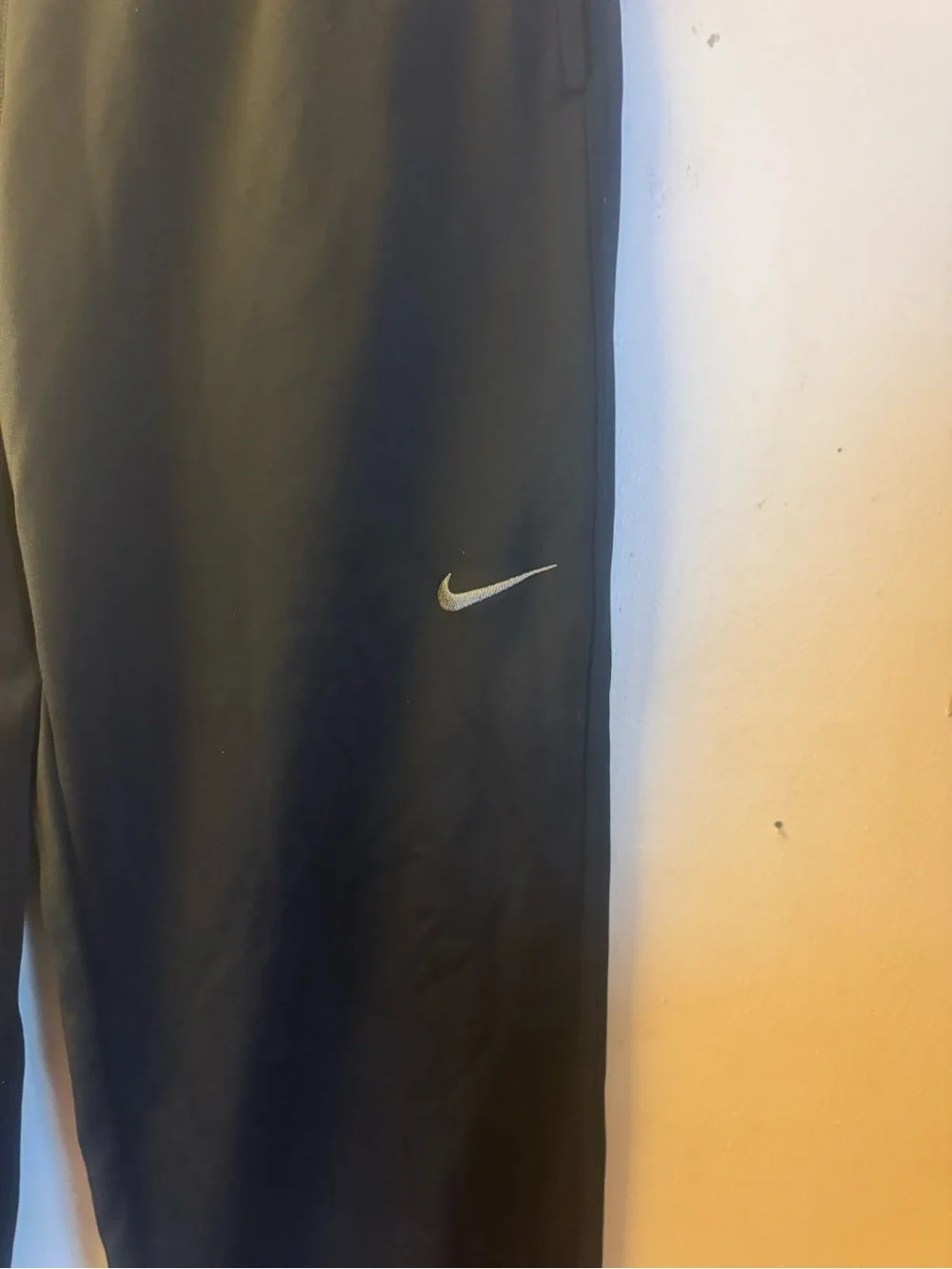 Nike Black Therma-FIT Pants with Gray Waistband
