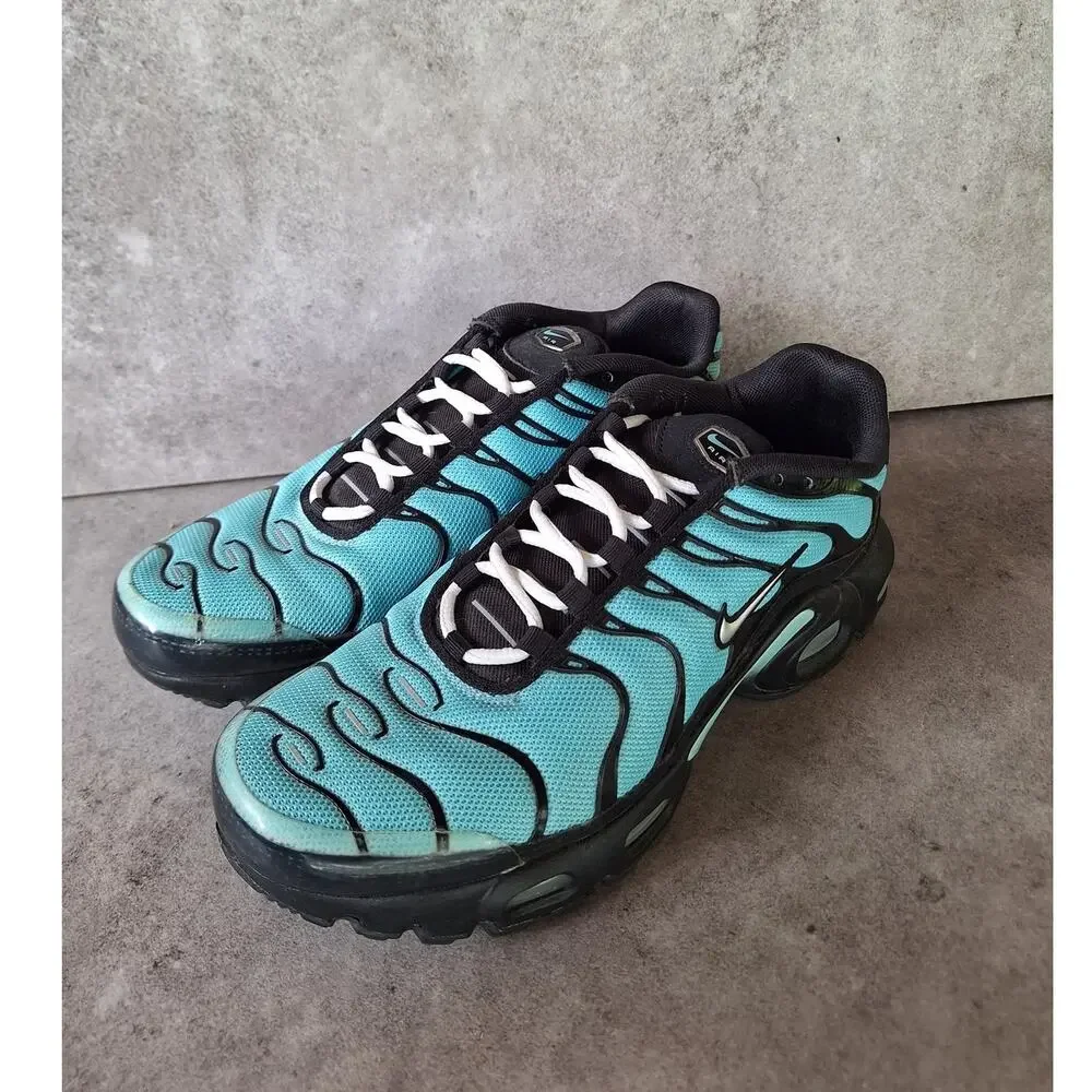 Nike Air Max Plus TN Tiffany blue aqua womens 7.5 running air bubbles athletic